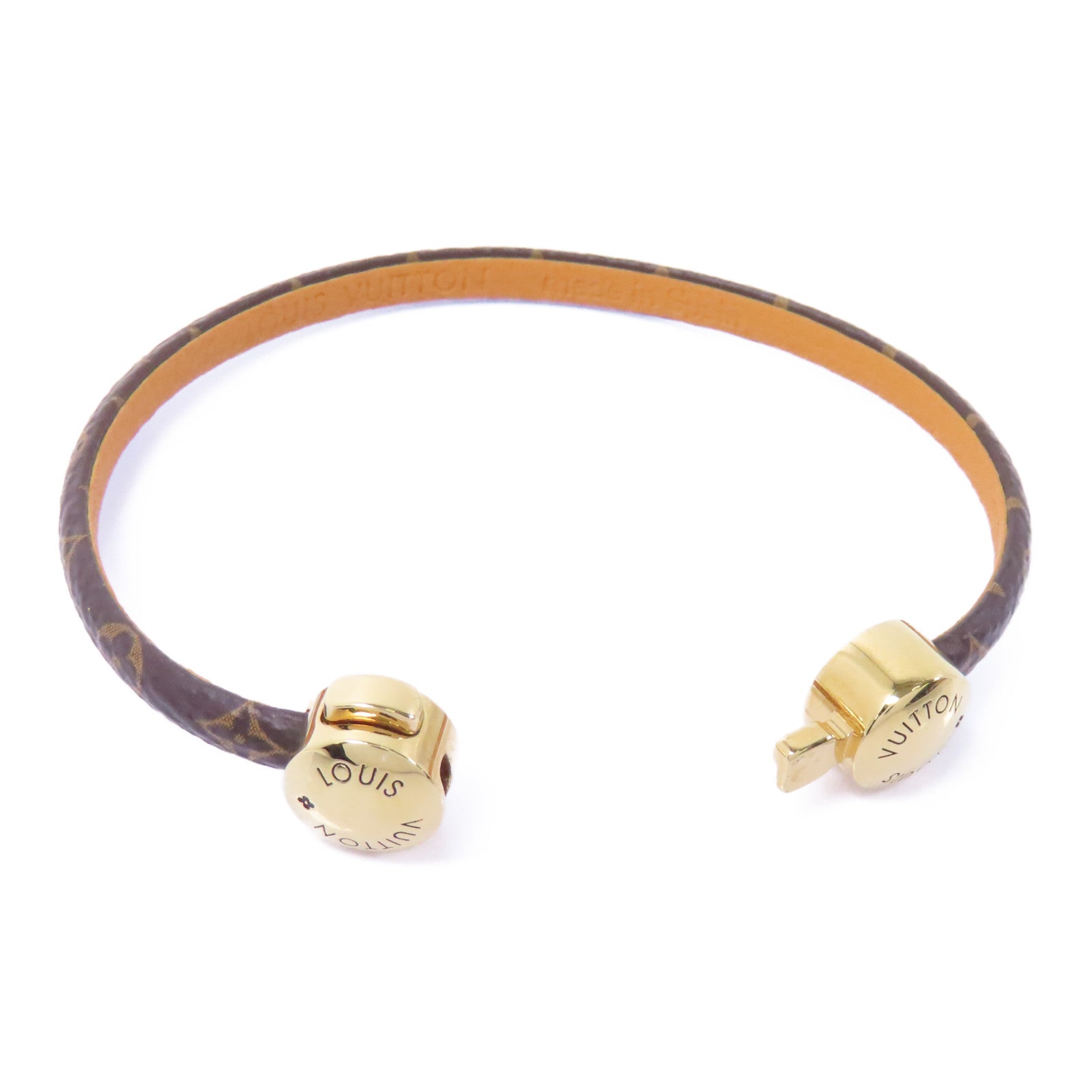 LOUIS VUITTON Monogram Historic Bracelet手鏈棕色