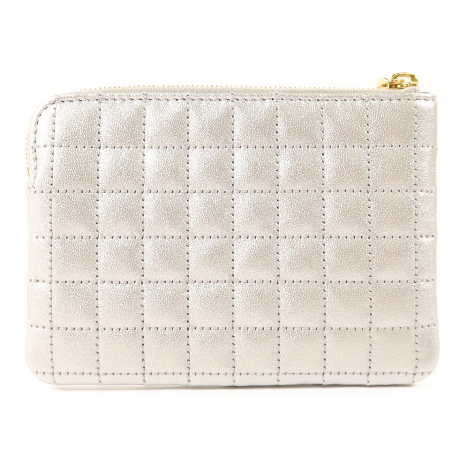 CELINE 牛皮皮革Card Case金扣卡片套