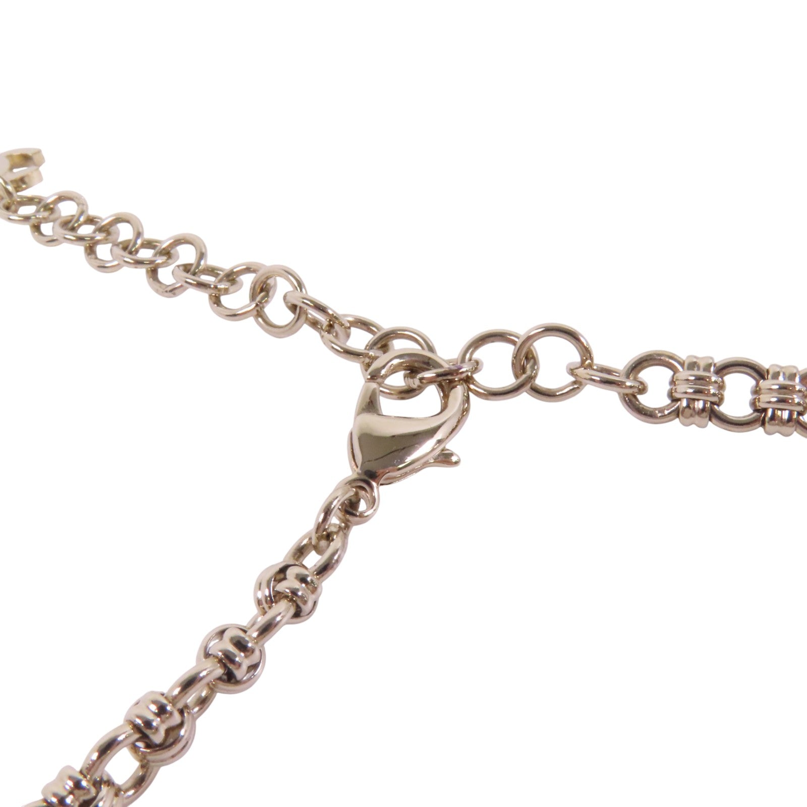 CHANEL 金屬/水鑽Necklace金扣項鏈