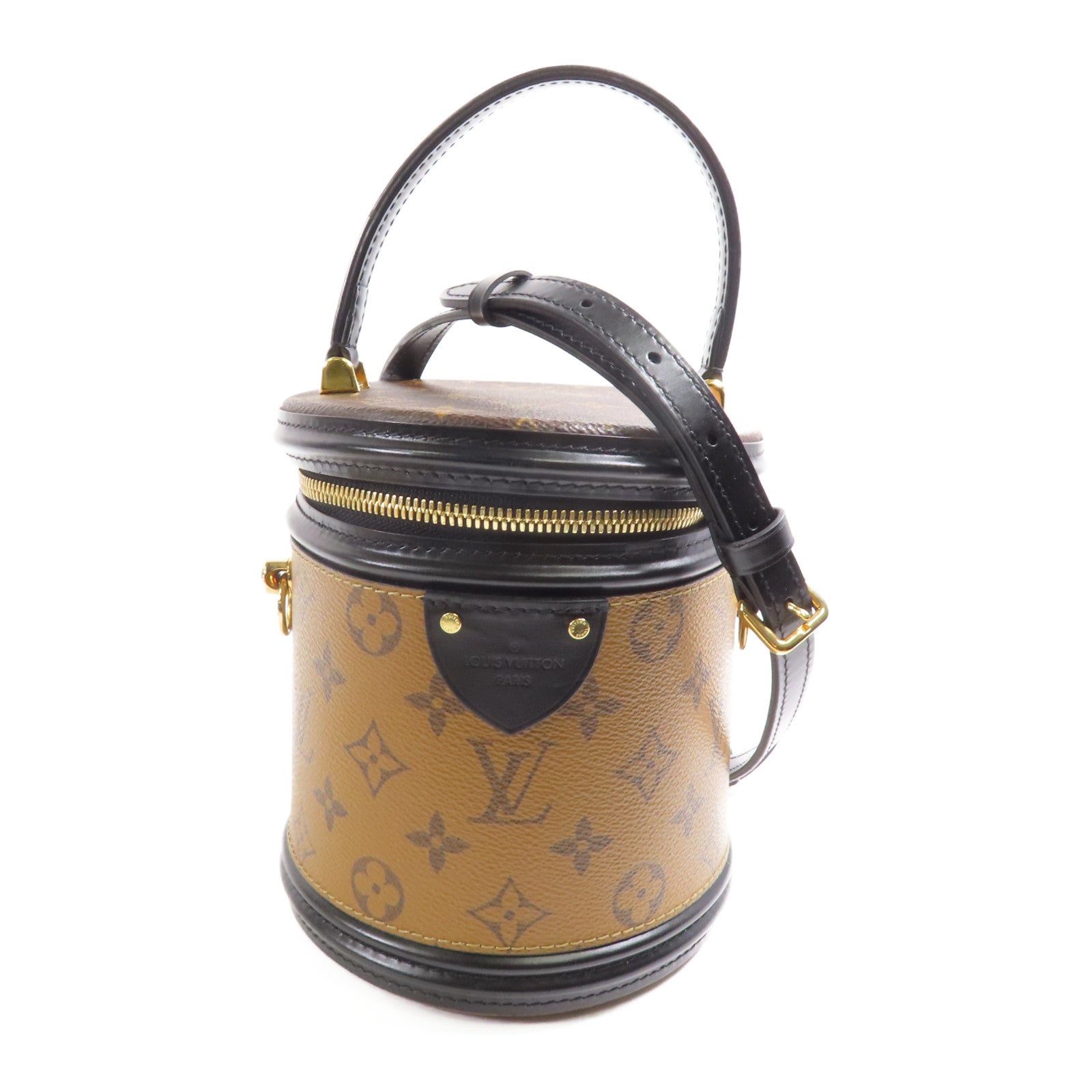 LOUIS VUITTON 【激減優惠】Monogram Reverse Cannes金扣手挽肩背兩用袋