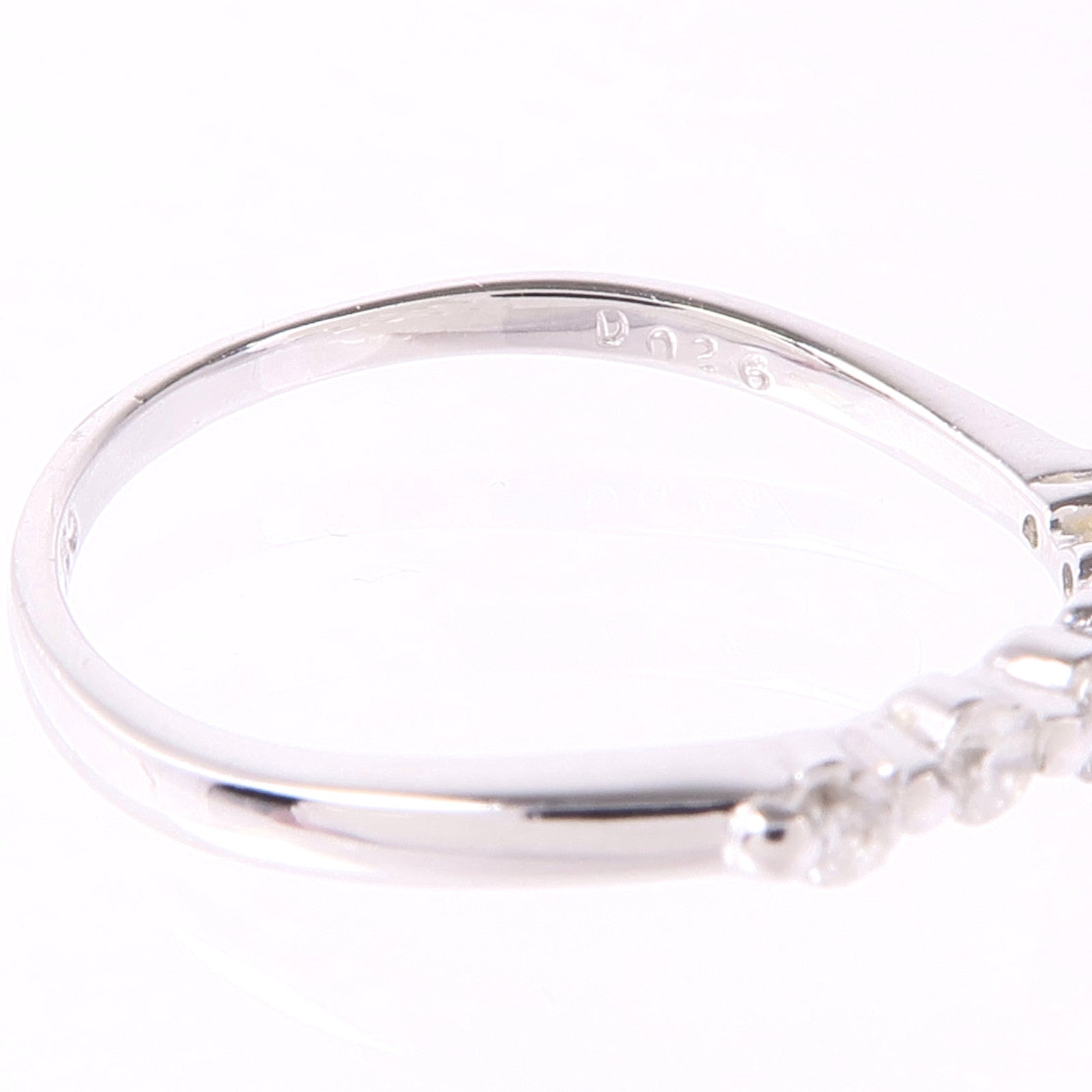 JEWELRY 【激減優惠】18K白金Diamond Ring鑽石戒指US#6