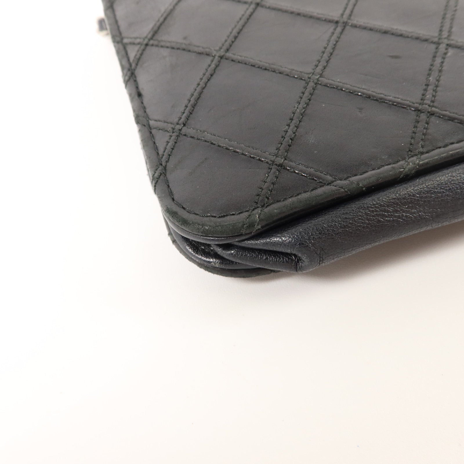CHANEL 牛皮皮革Wallet On Chain鏈帶肩背袋