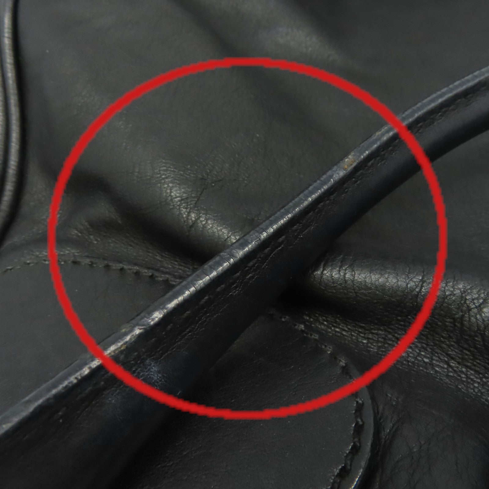 PRADA 牛皮皮革Shoulder Bag肩背袋黑色