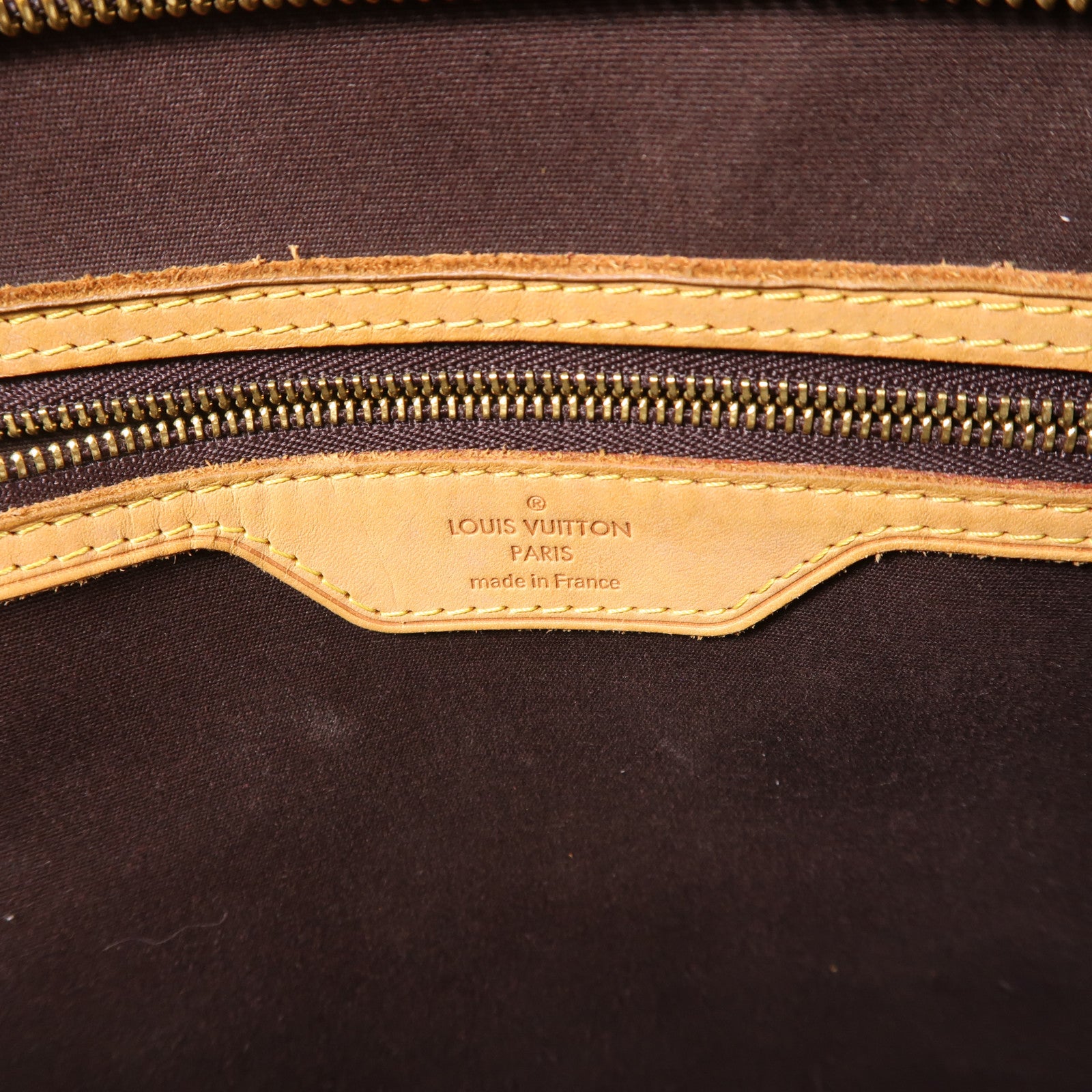 LOUIS VUITTON LV GHW Brea GM 2 Way Shoulder Bag M91616 Monogram Vernis Burgundy