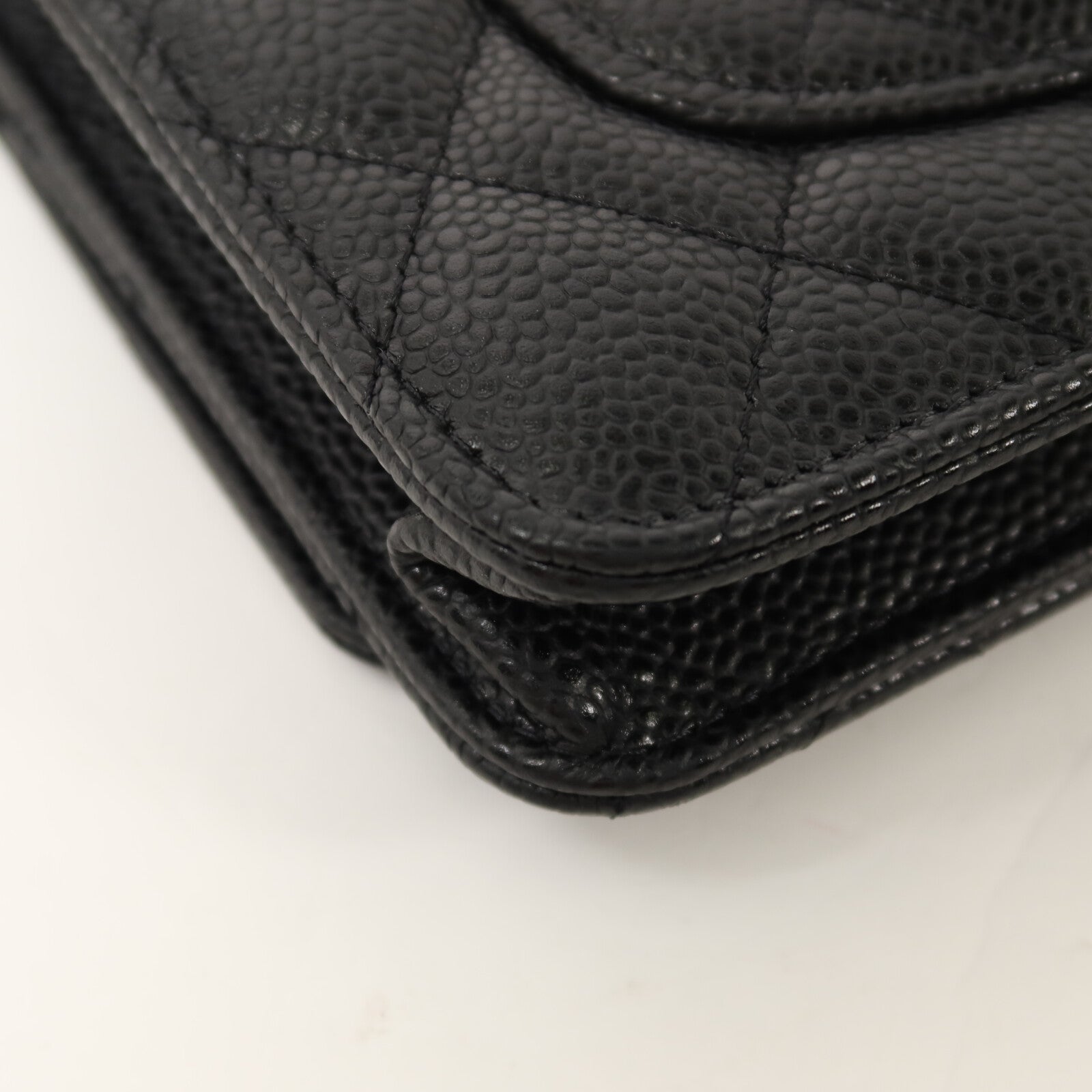 CHANEL 牛皮皮革Wallet On Chain鏈帶肩背袋