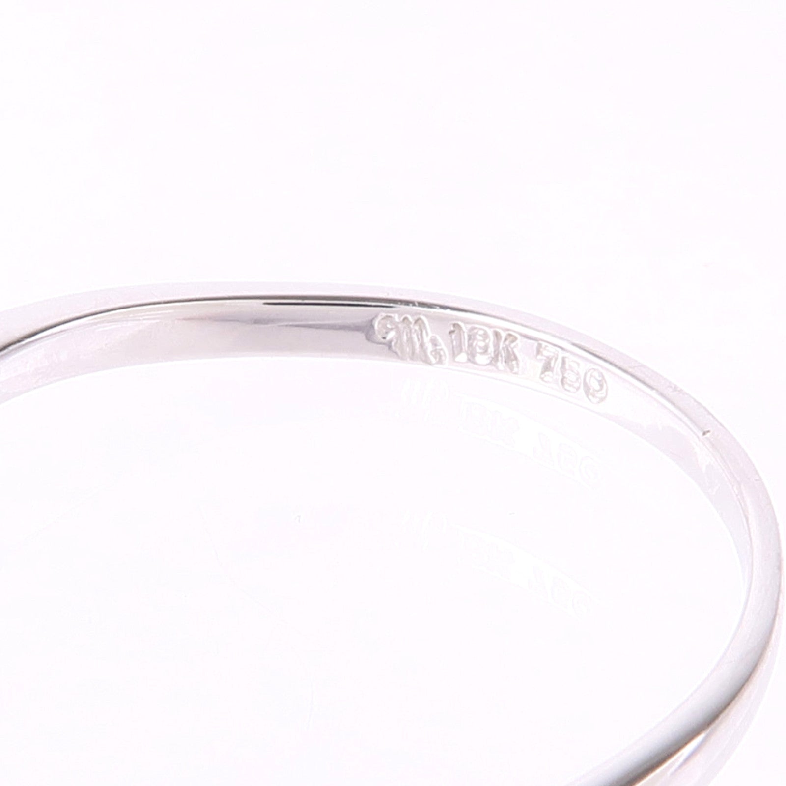 JEWELRY 【激減優惠】18K白金Diamond Ring鑽石戒指US#6