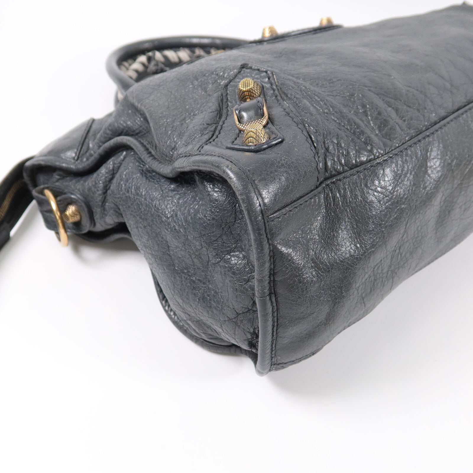 BALENCIAGA 羊皮皮革Giant City手挽肩背兩用袋