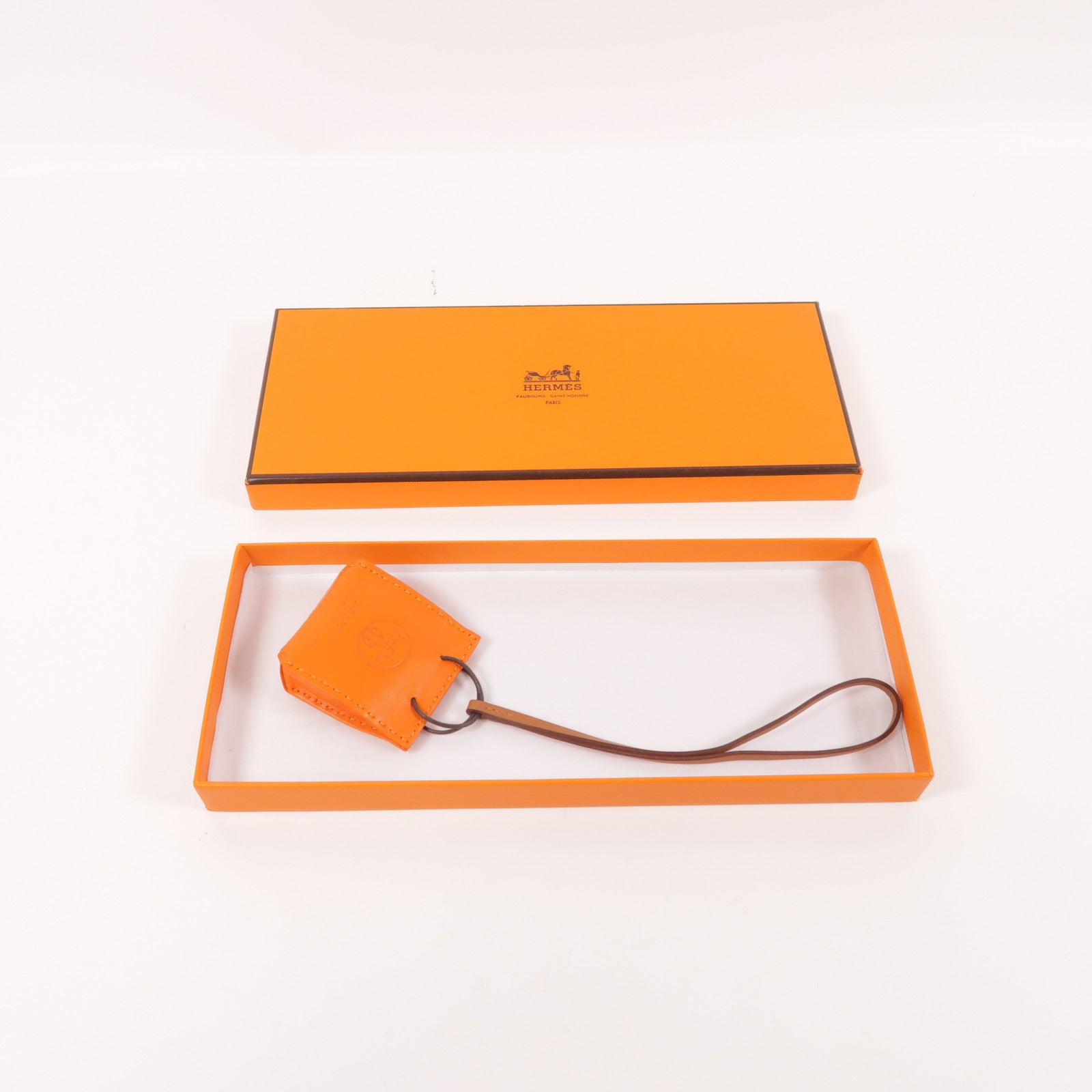 HERMES 【激減優惠】Swift皮革Shopping Bag Charm掛飾