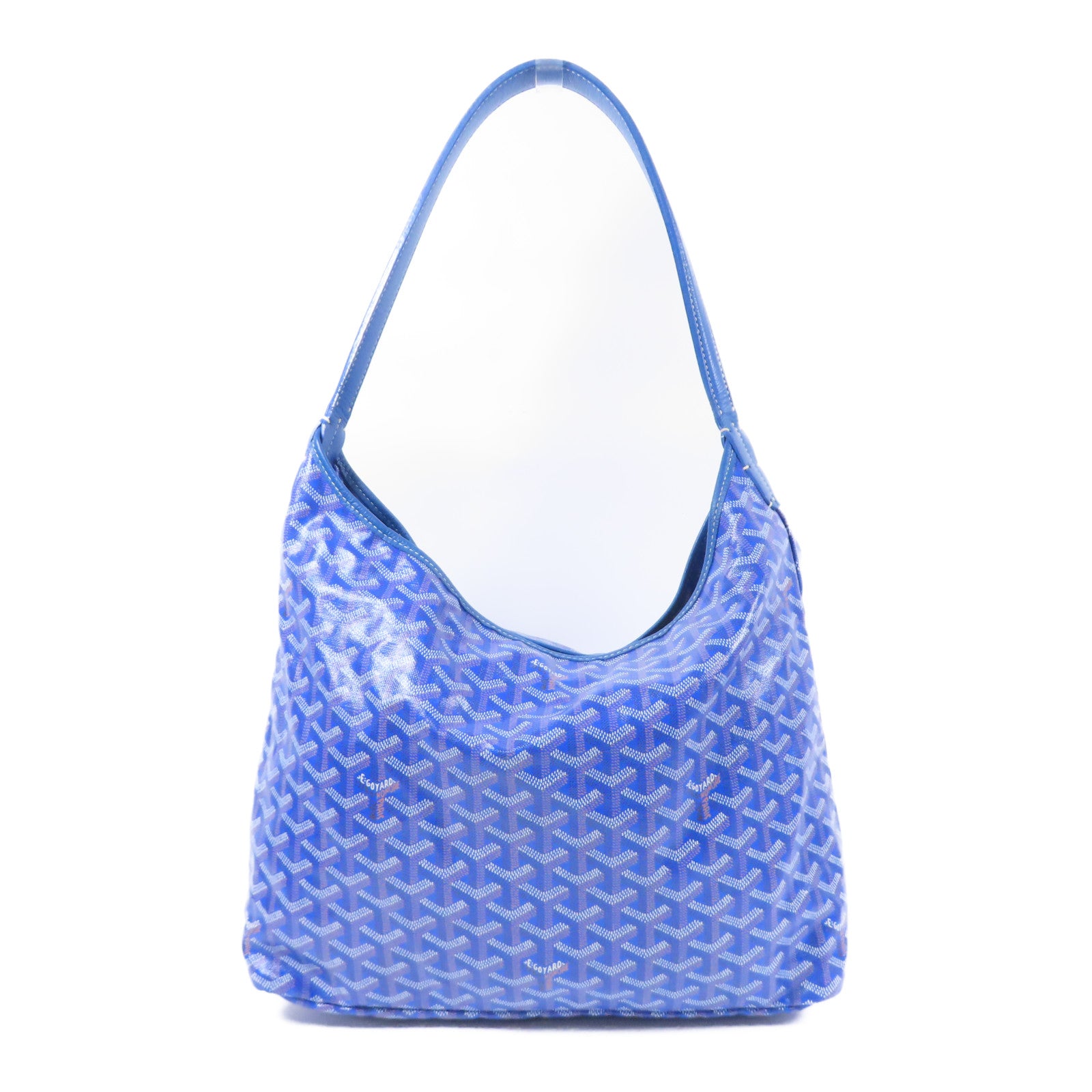 GOYARD SHW Boheme Hobo Bag Coated Canvas Blue