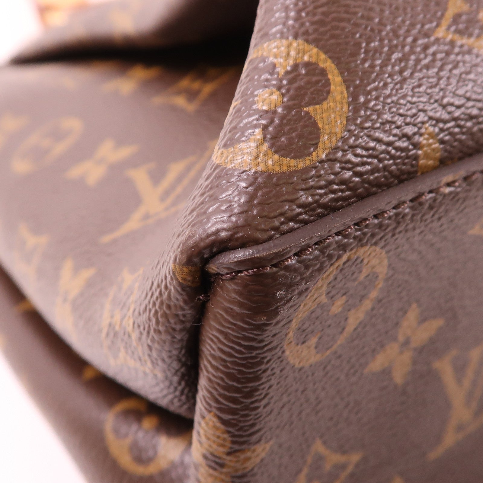 LOUIS VUITTON LV GHW Rivoli MM 2 Way Shoulder Handbag M44546 Monogram Brown