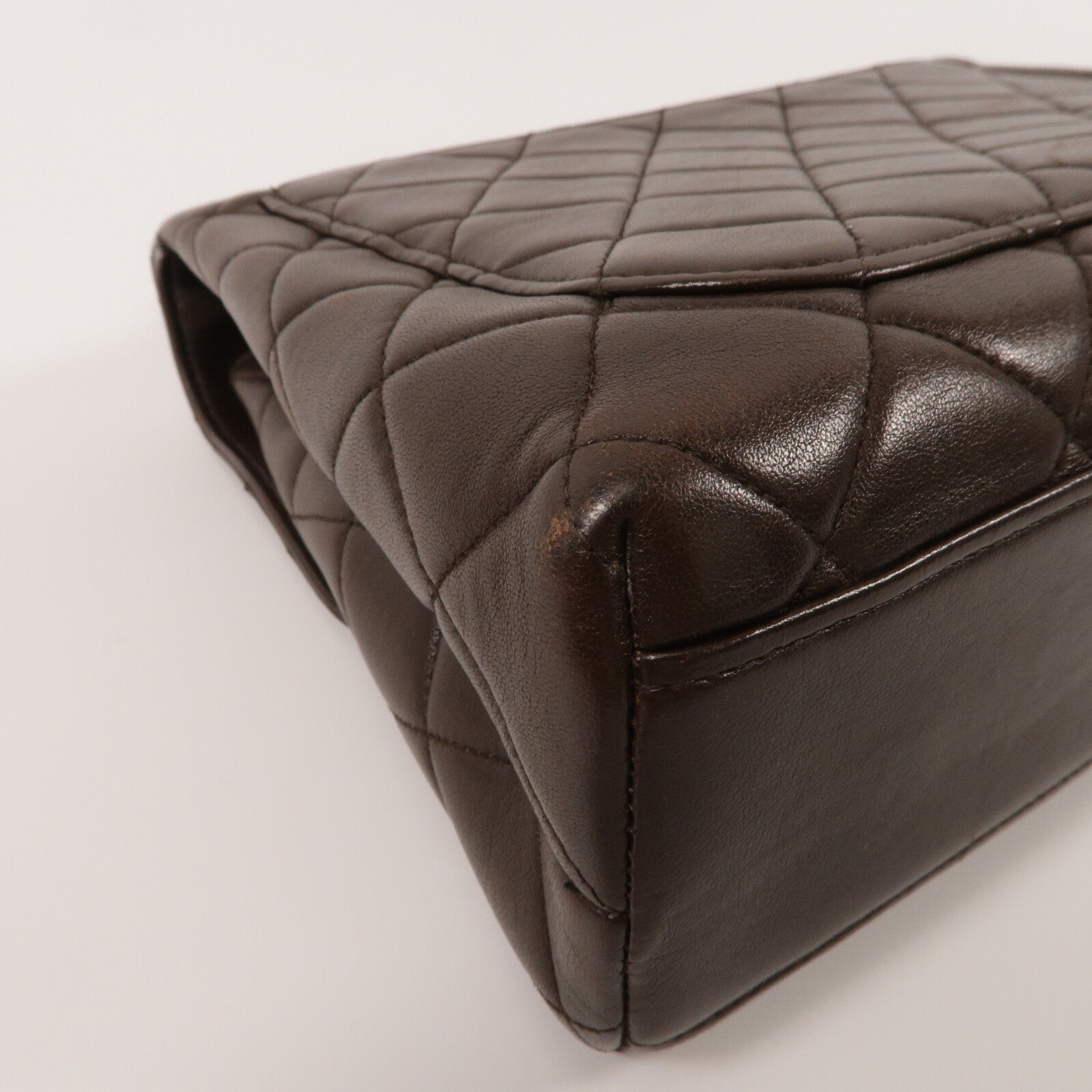 CHANEL 羊皮皮革Vintage Top Handle Handbag手挽袋