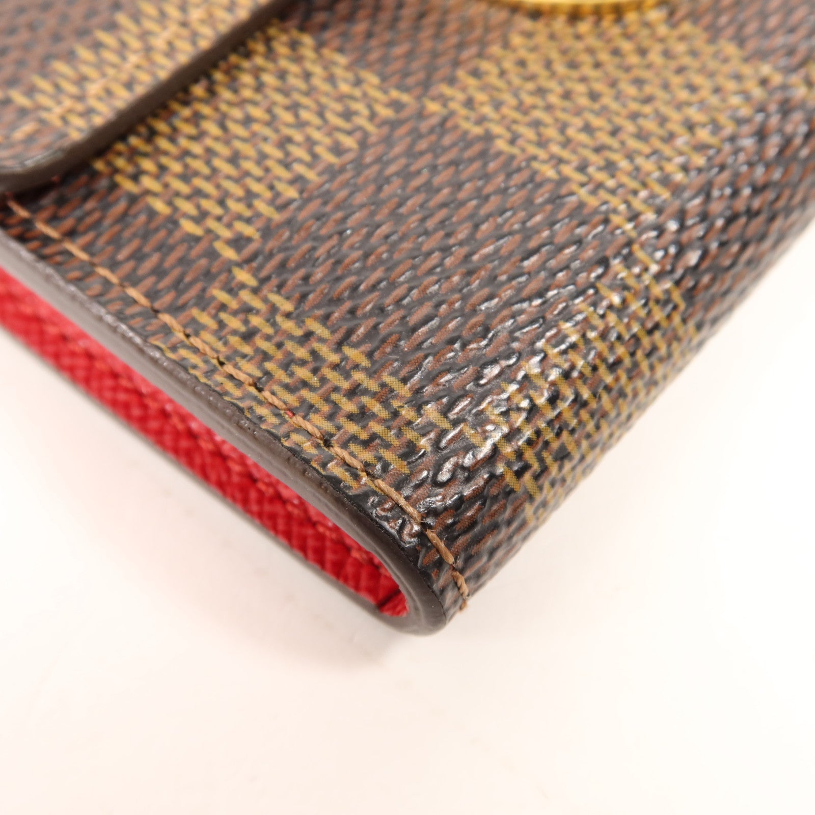 LOUIS VUITTON Damier Card Case金扣卡片套