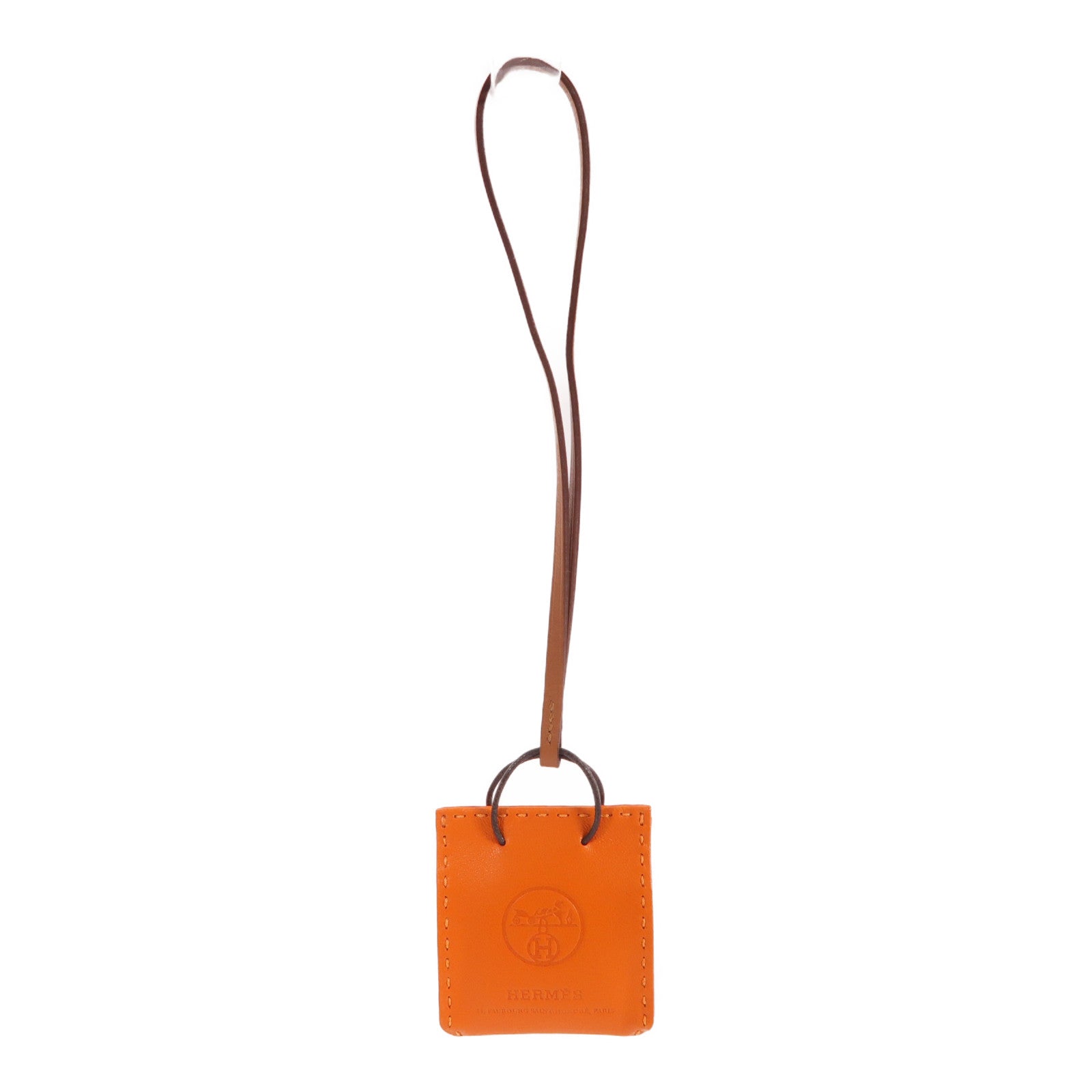HERMES 【激減優惠】Swift皮革Shopping Bag Charm掛飾