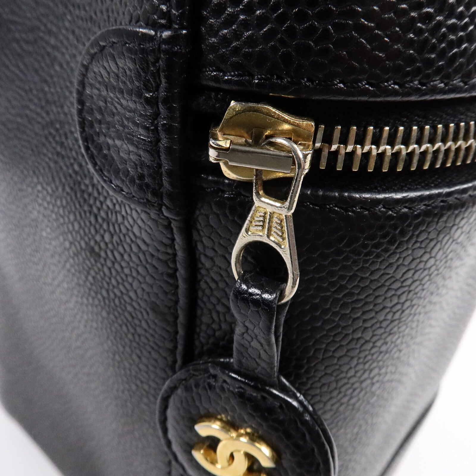 CHANEL 牛皮皮革Vintage Vanity Case手挽袋