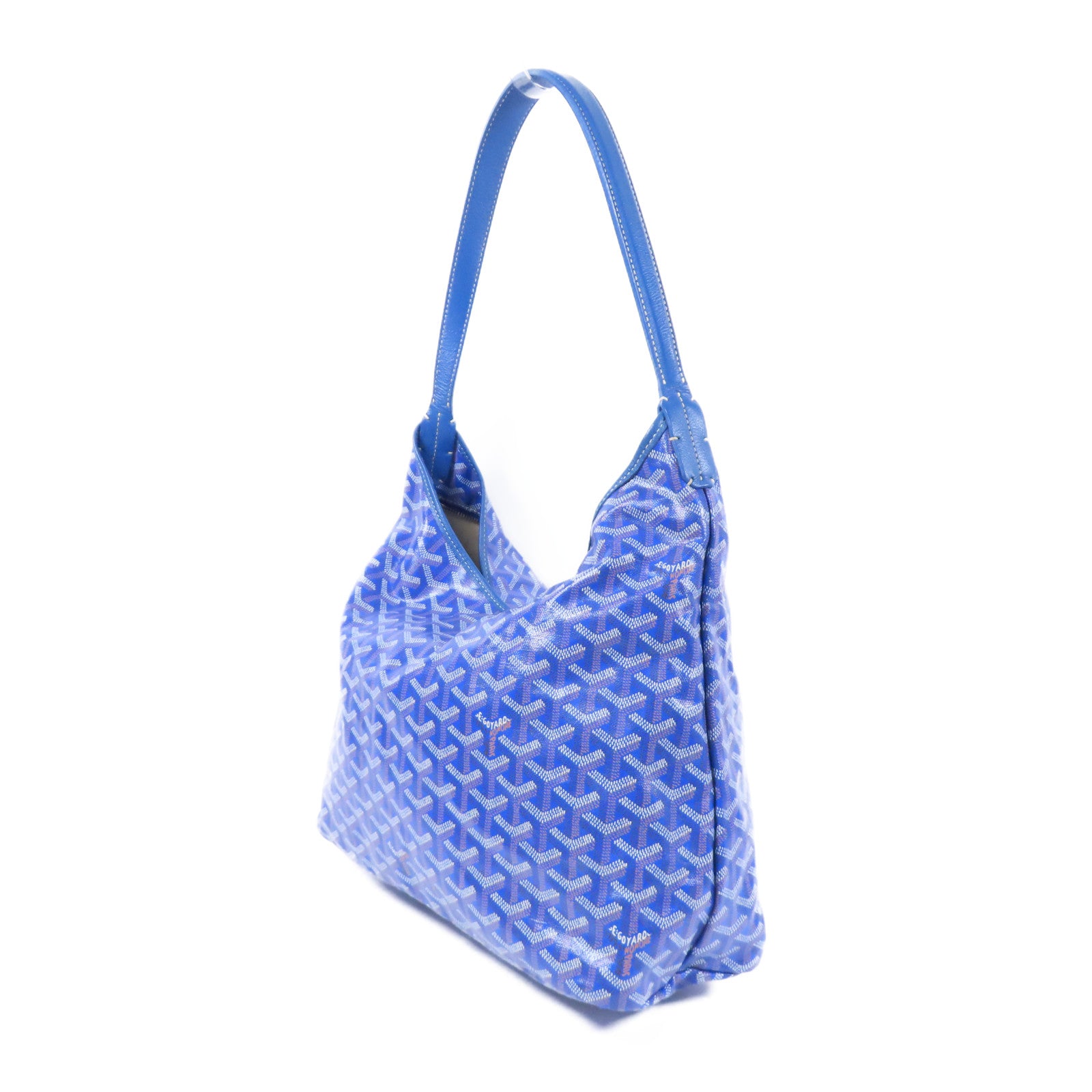 GOYARD SHW Boheme Hobo Bag Coated Canvas Blue