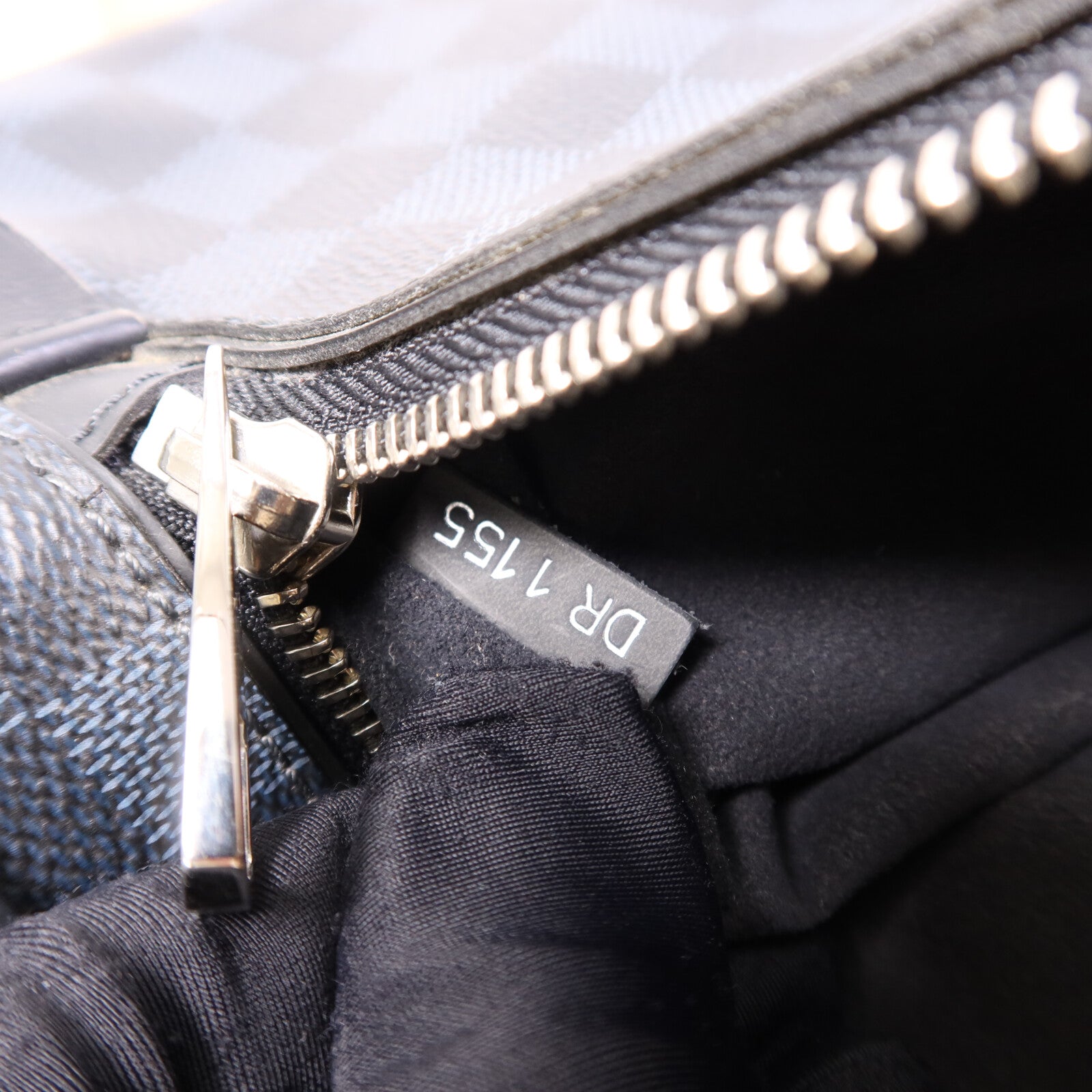 LOUIS VUITTON 【激減優惠】Damier Cobalt Greenwich Messenger銀扣肩背袋