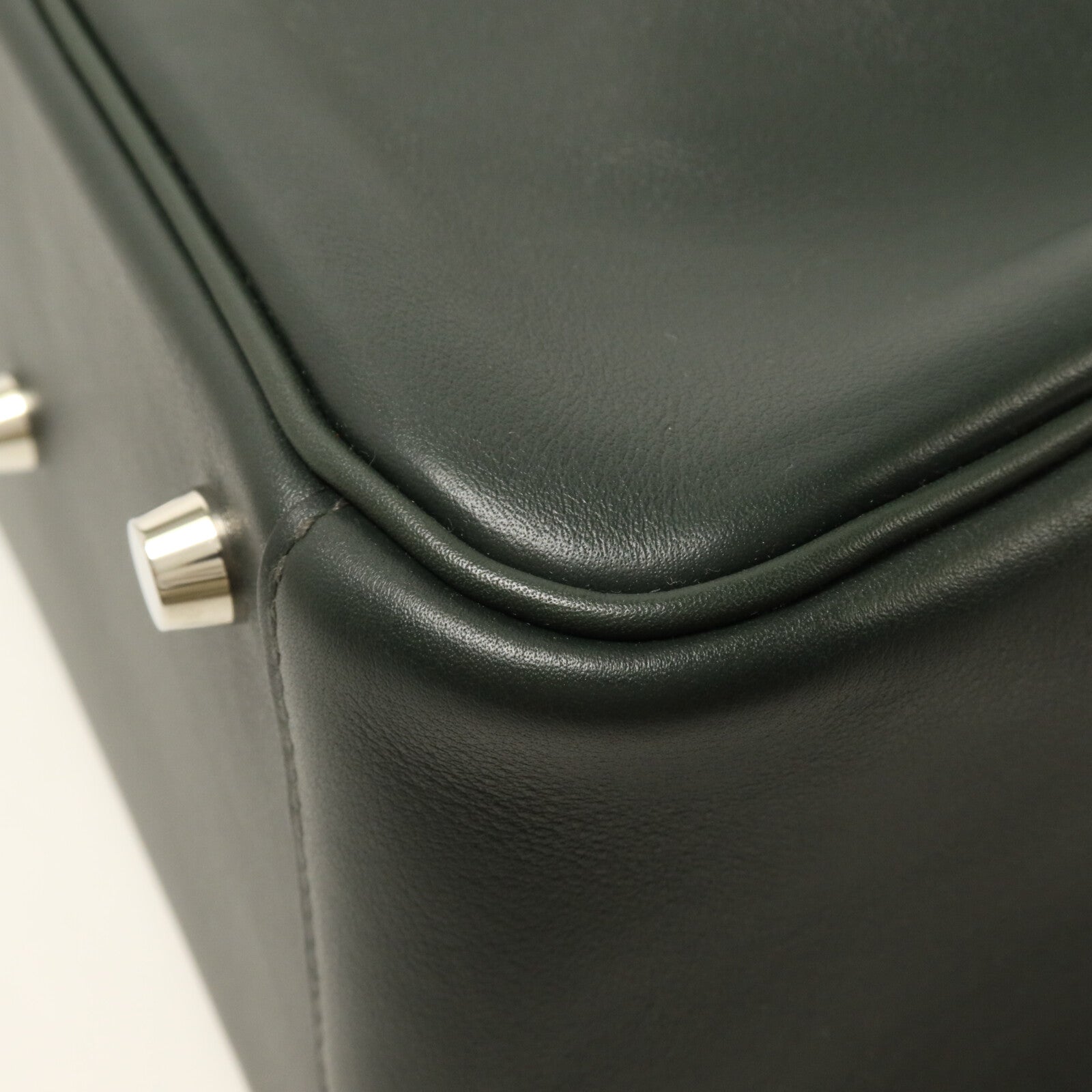 HERMES Swift皮革Lindy 26手挽肩背兩用袋Vert Anglais