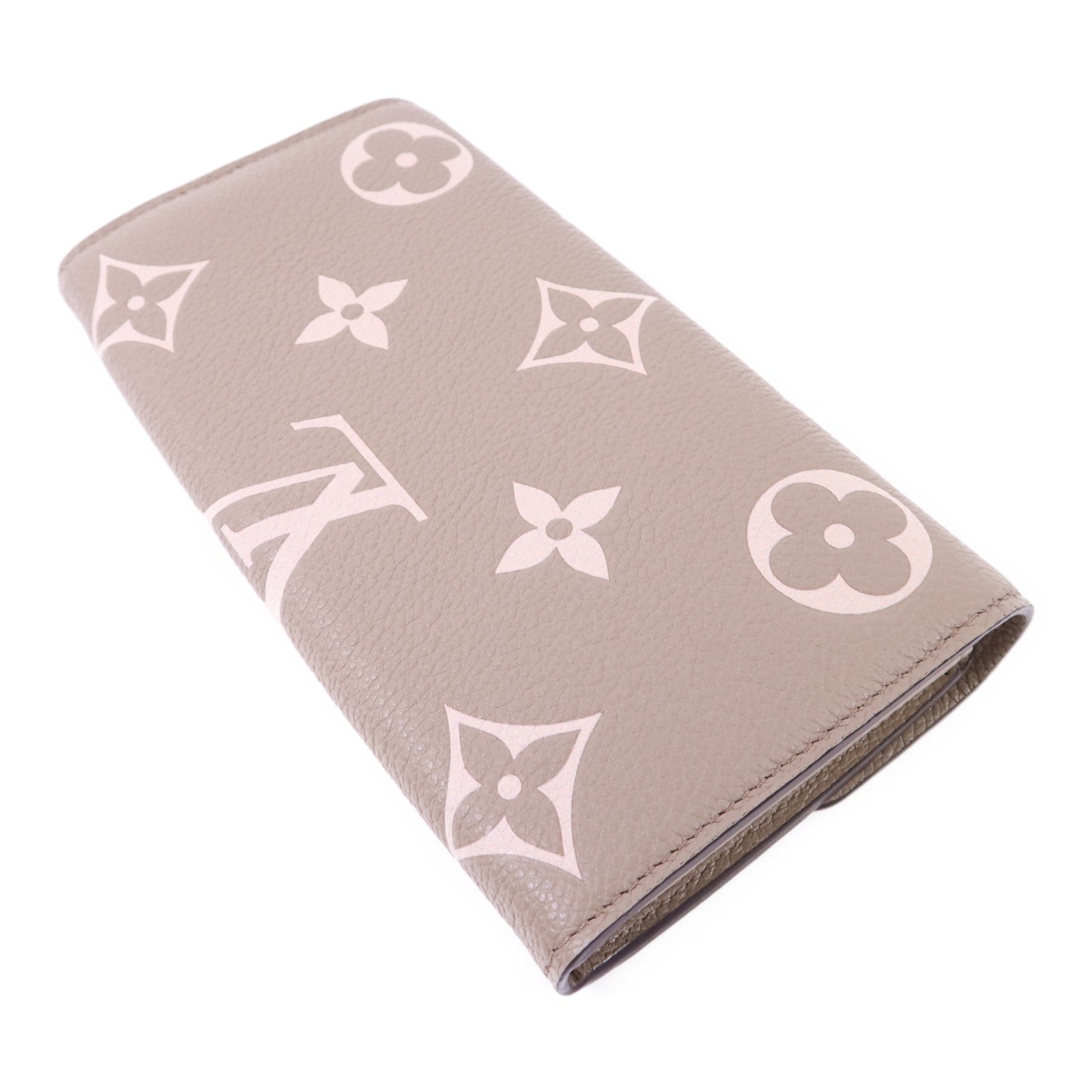 LOUIS VUITTON Monogram Empreinte Sarah Wallet金扣長錢包