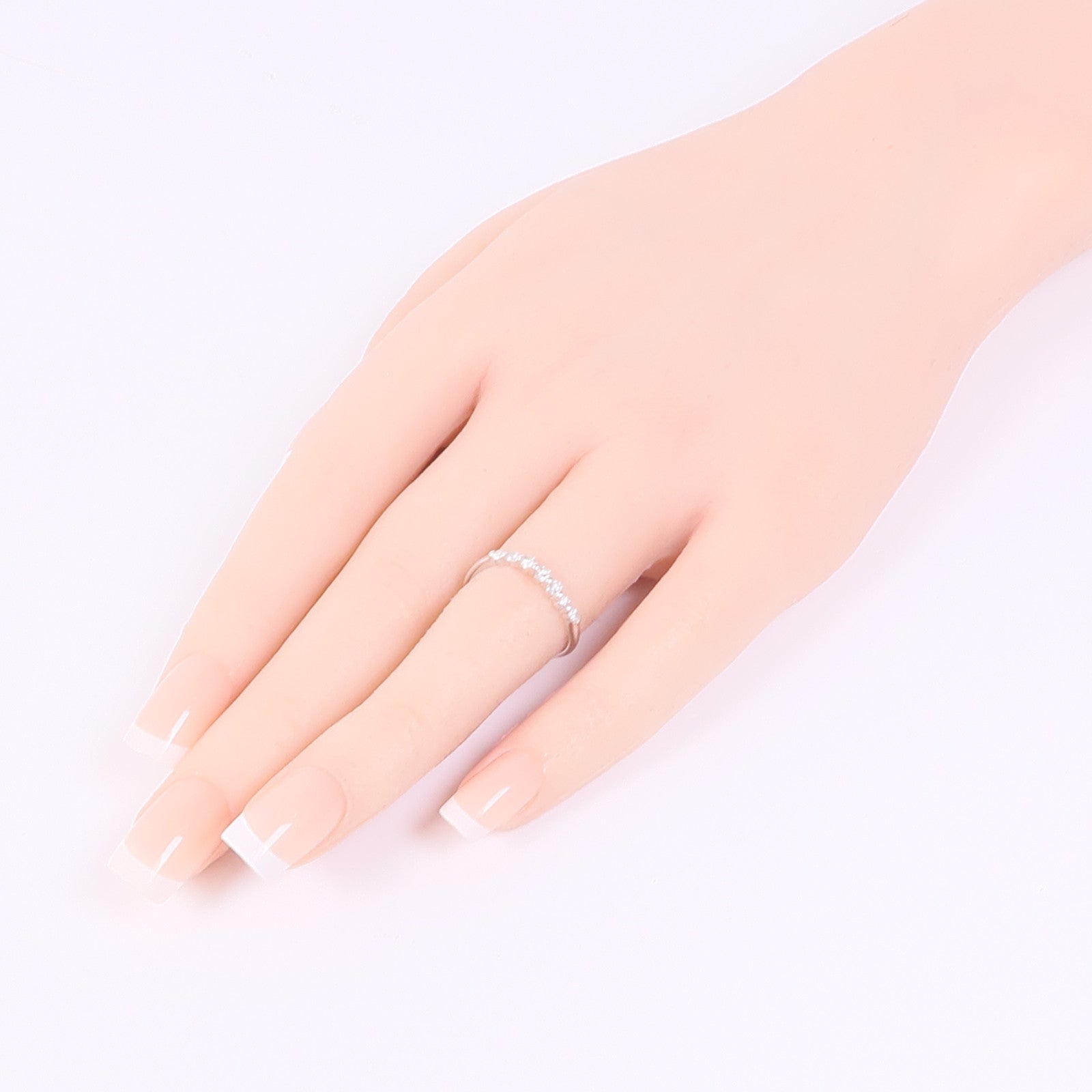 JEWELRY 【激減優惠】18K白金Diamond Ring鑽石戒指US#6