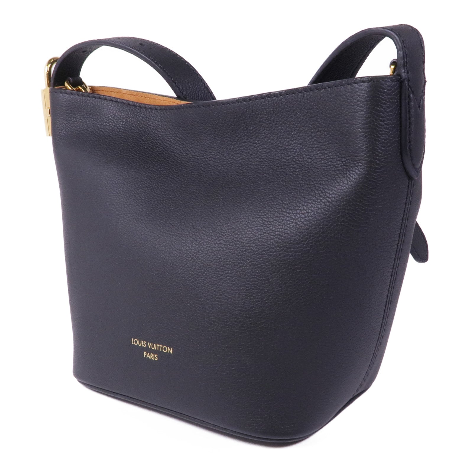 LOUIS VUITTON 牛皮皮革Low Key All In BB金扣手挽肩背兩用袋