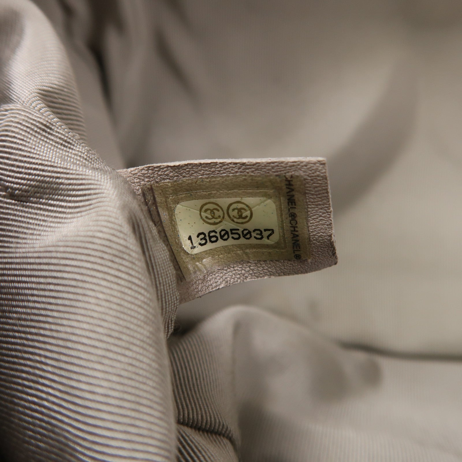 CHANEL 牛皮皮革Chain Shoulder銀扣鏈帶肩背袋