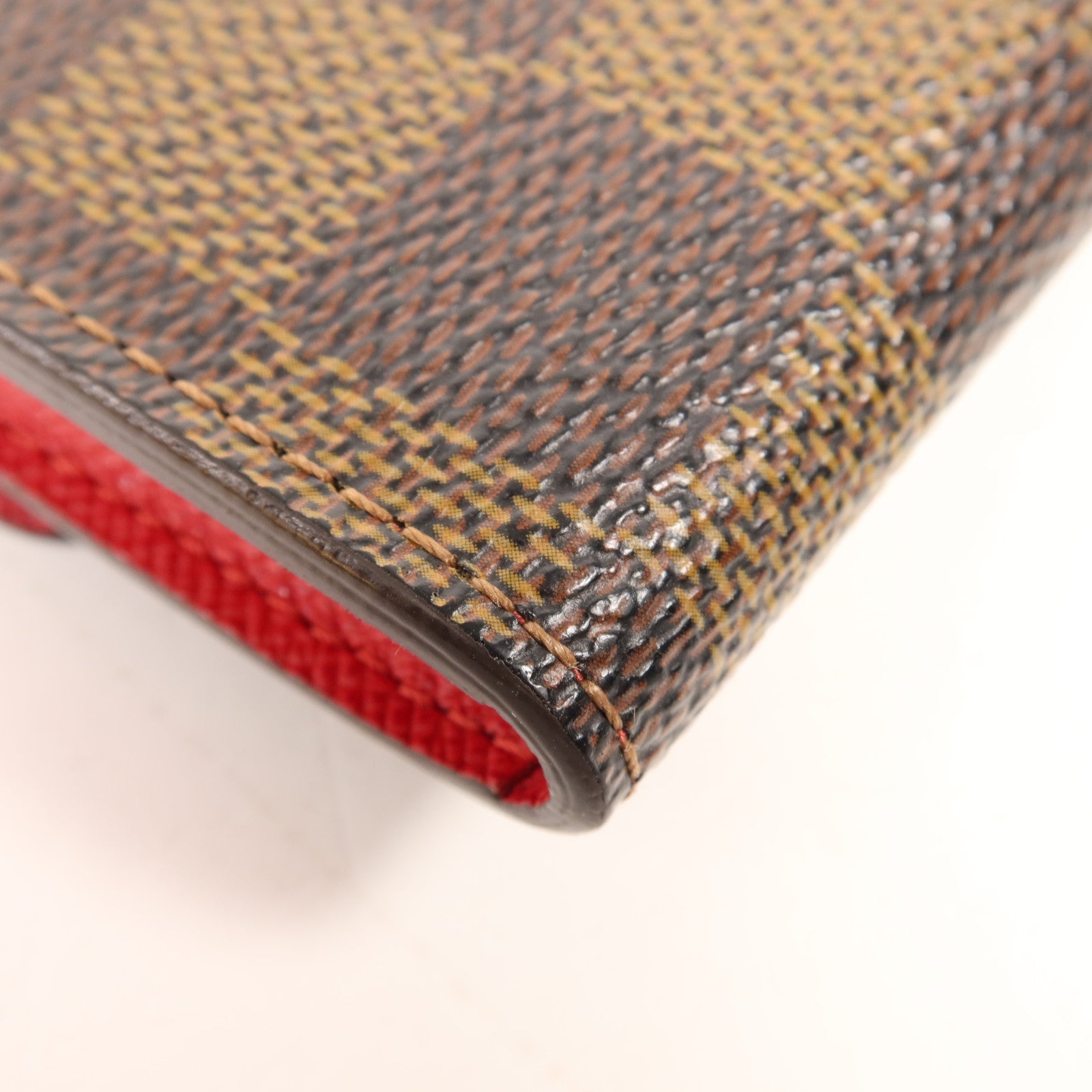 LOUIS VUITTON Damier Card Case金扣卡片套