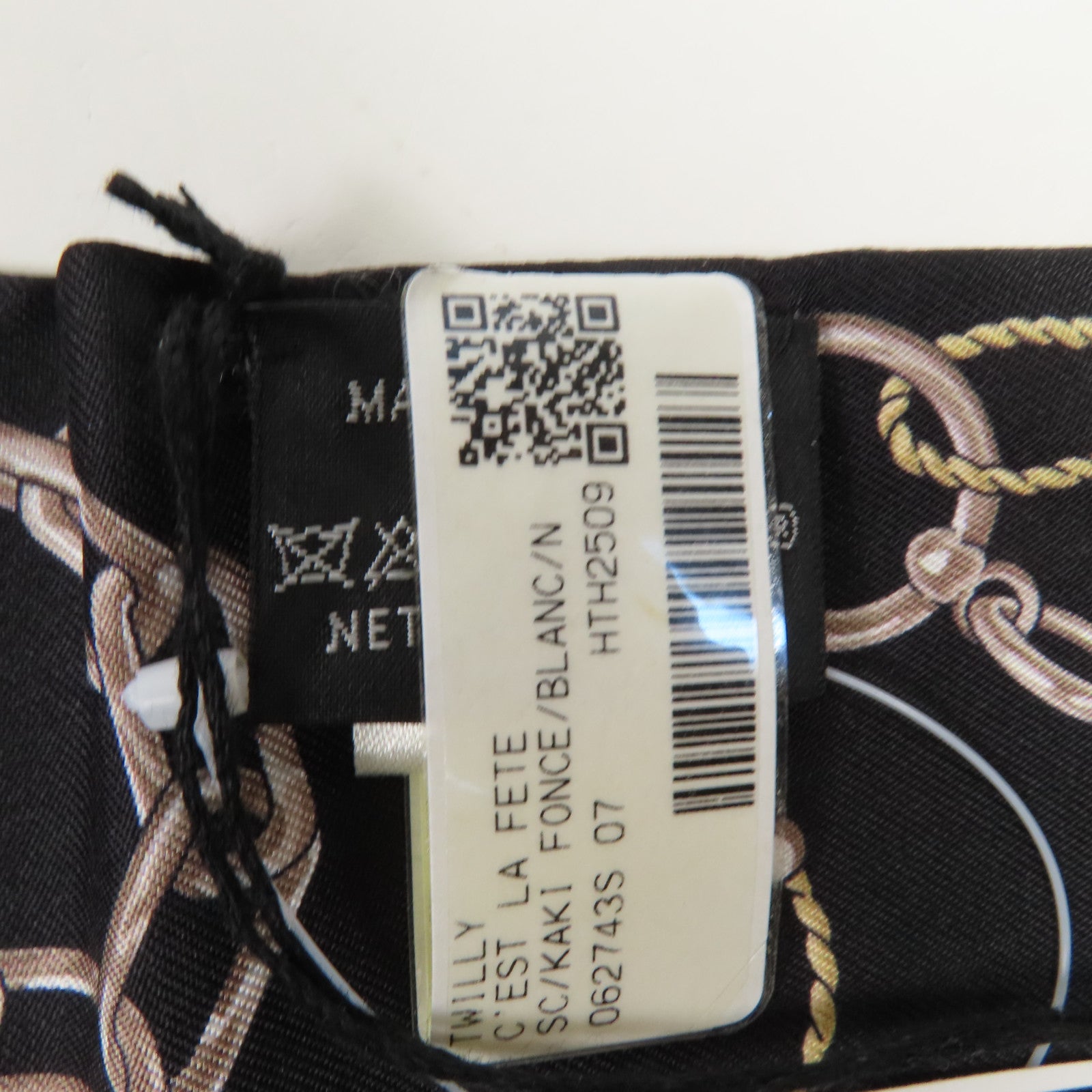 HERMES 絲質Twilly絲巾