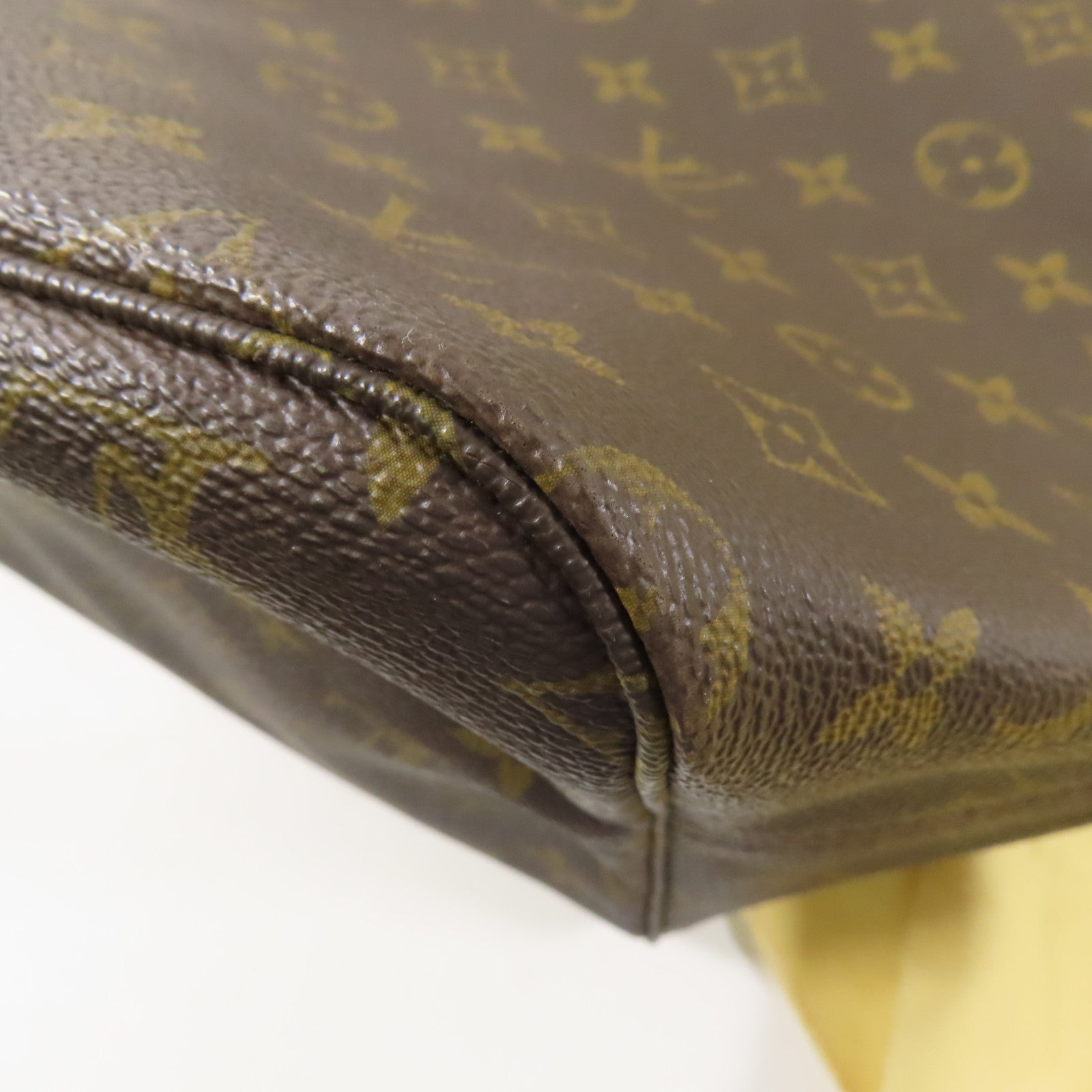 LOUIS VUITTON Monogram Neverfull GM金扣手挽袋