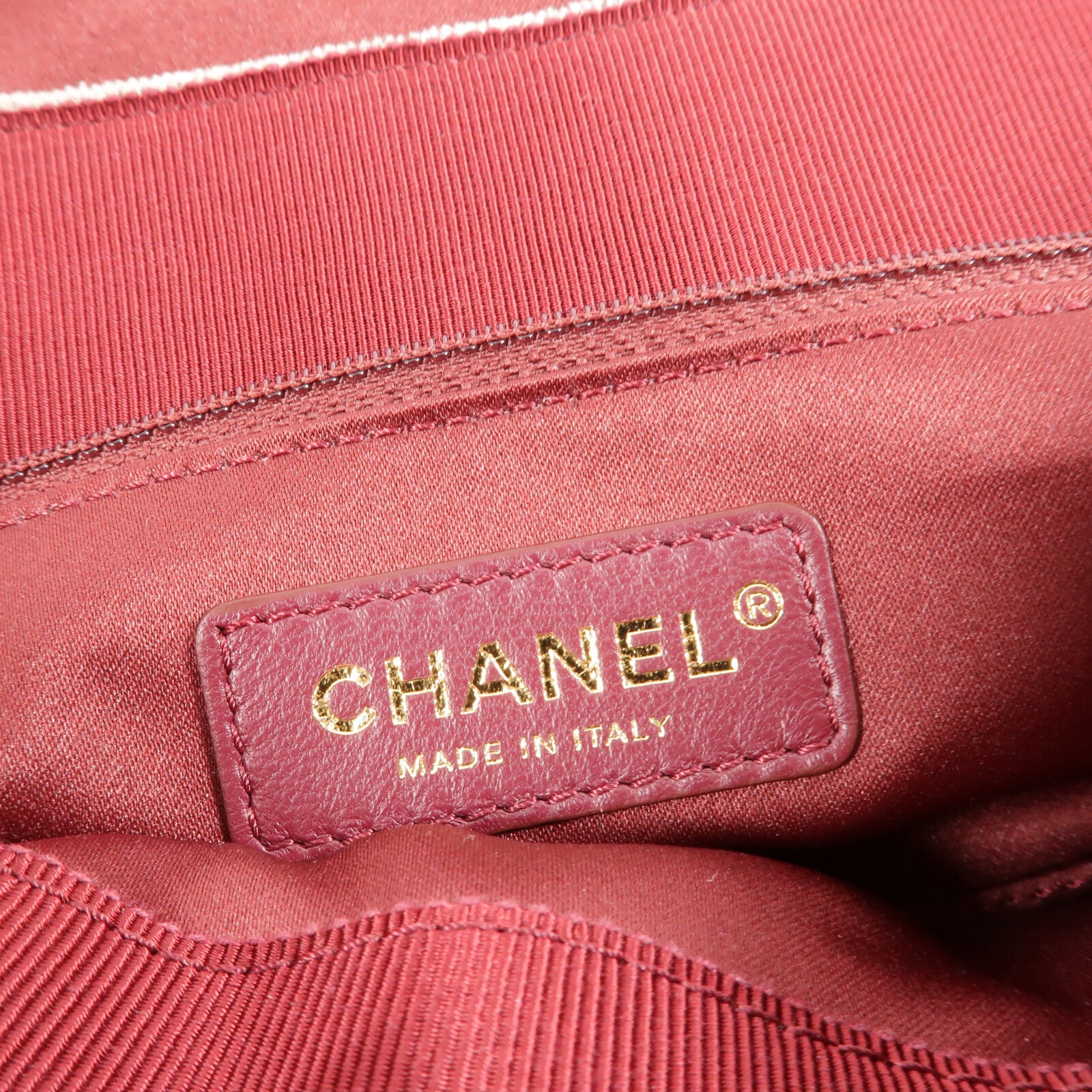 CHANEL Wool Velvet Parisian Stroll Messenger Bag肩背袋