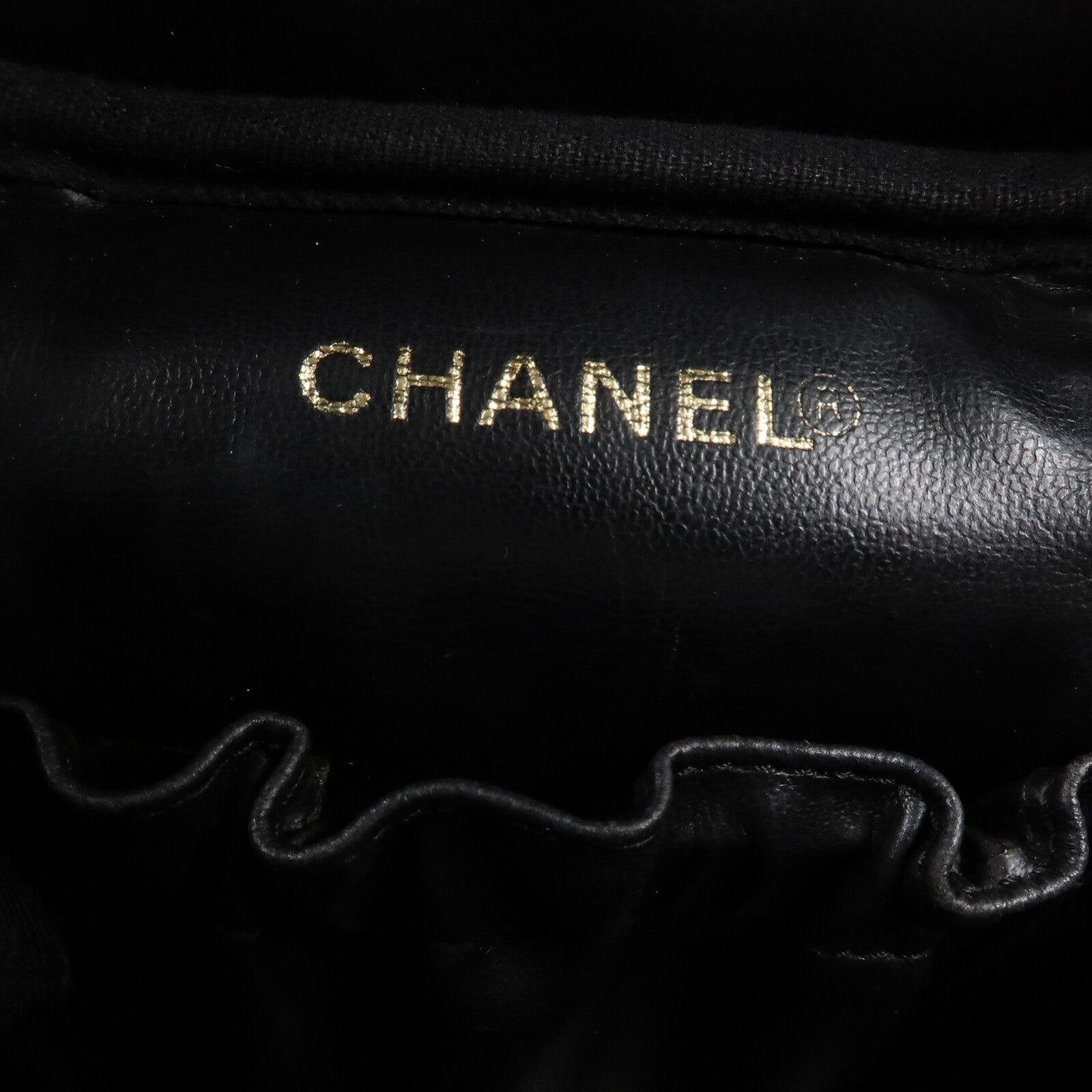 CHANEL 牛皮皮革Vintage Vanity Case手挽袋