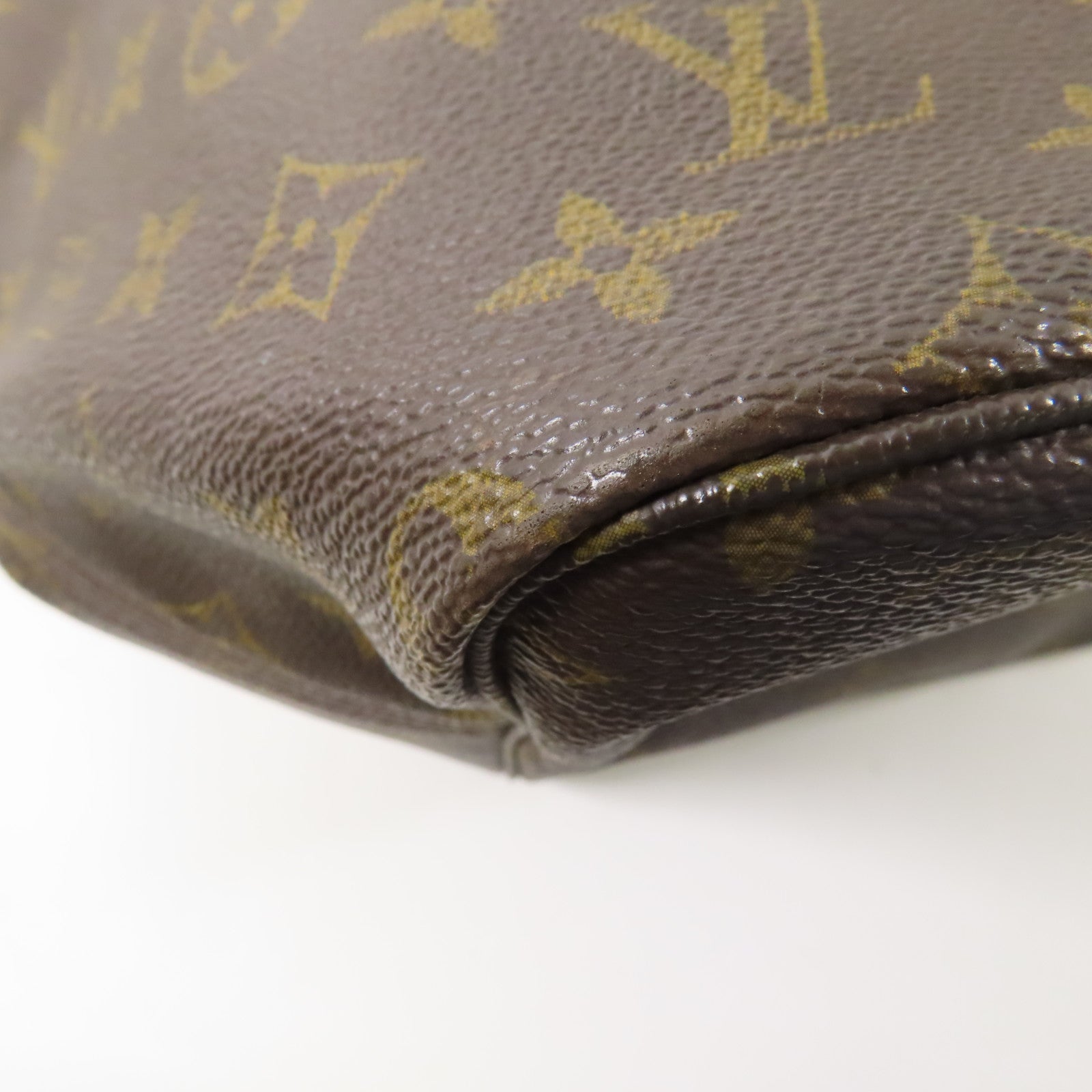 LOUIS VUITTON Monogram Neverfull GM金扣手挽袋