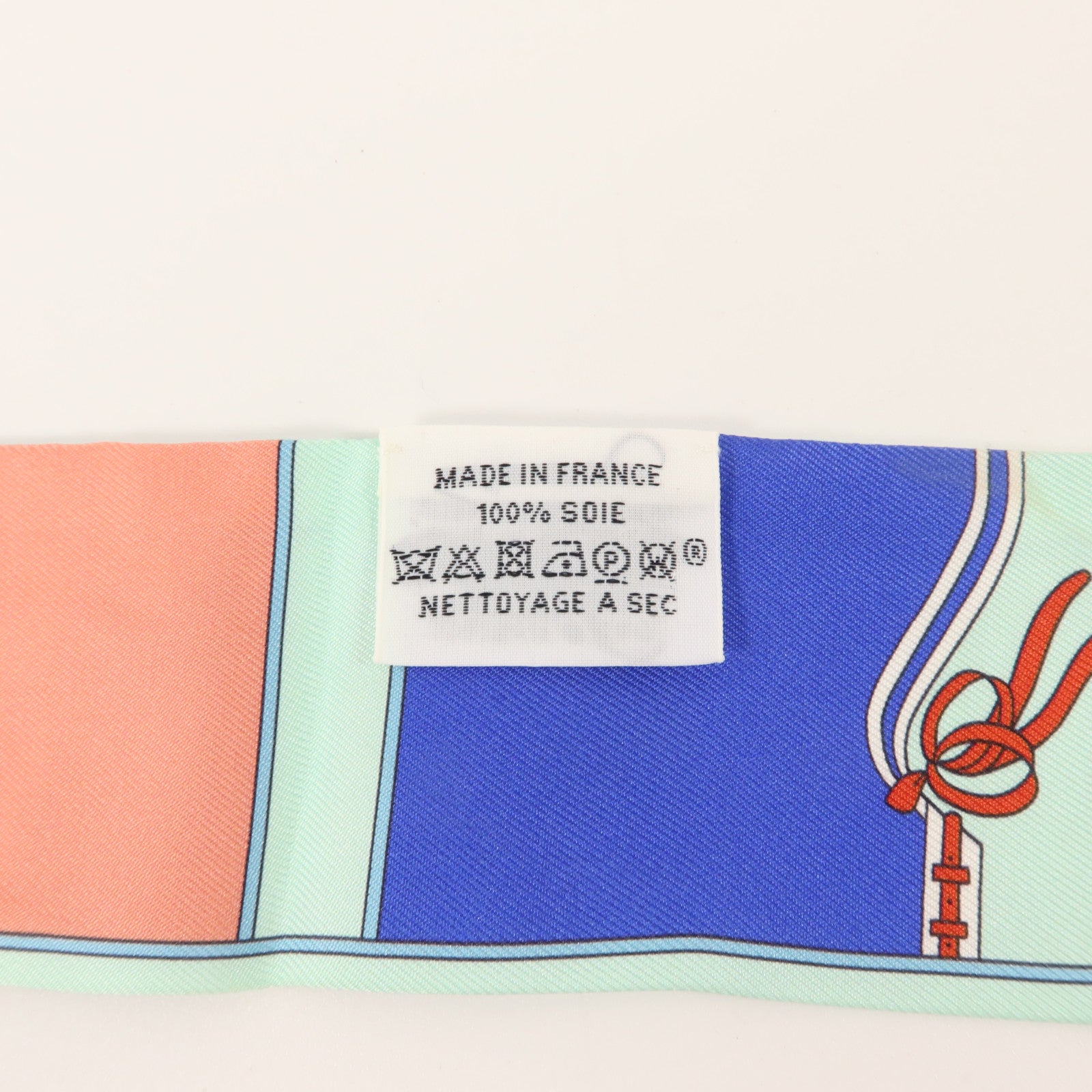 HERMES 絲質Twilly絲巾