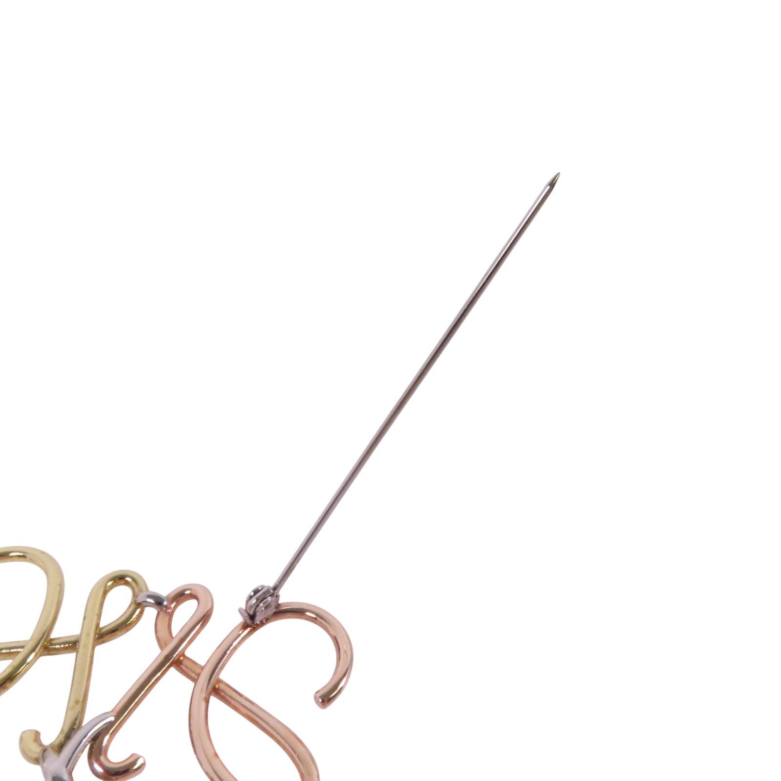 LOEWE 金屬Anagram Brooch胸針