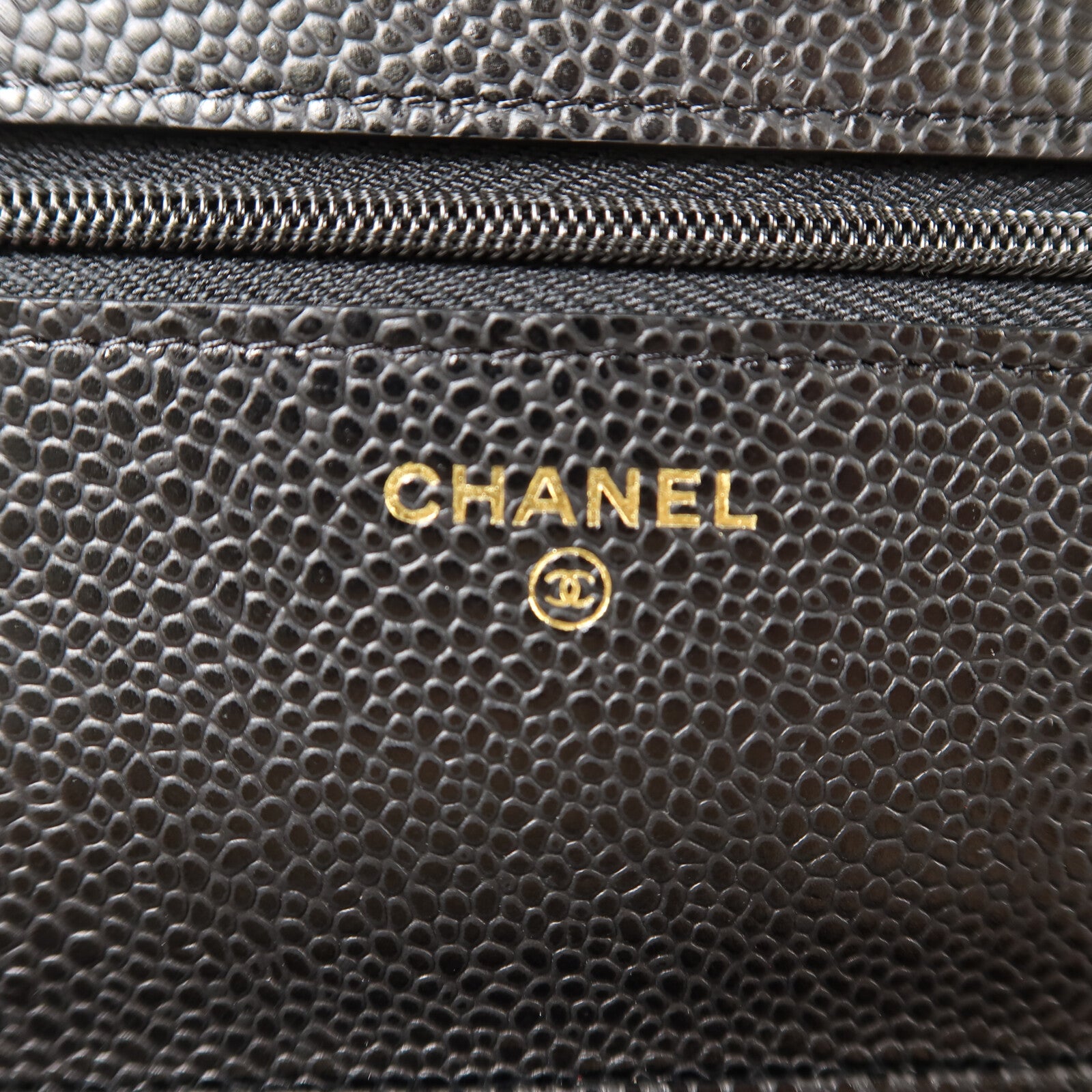 CHANEL 牛皮皮革Wallet On Chain鏈帶肩背袋