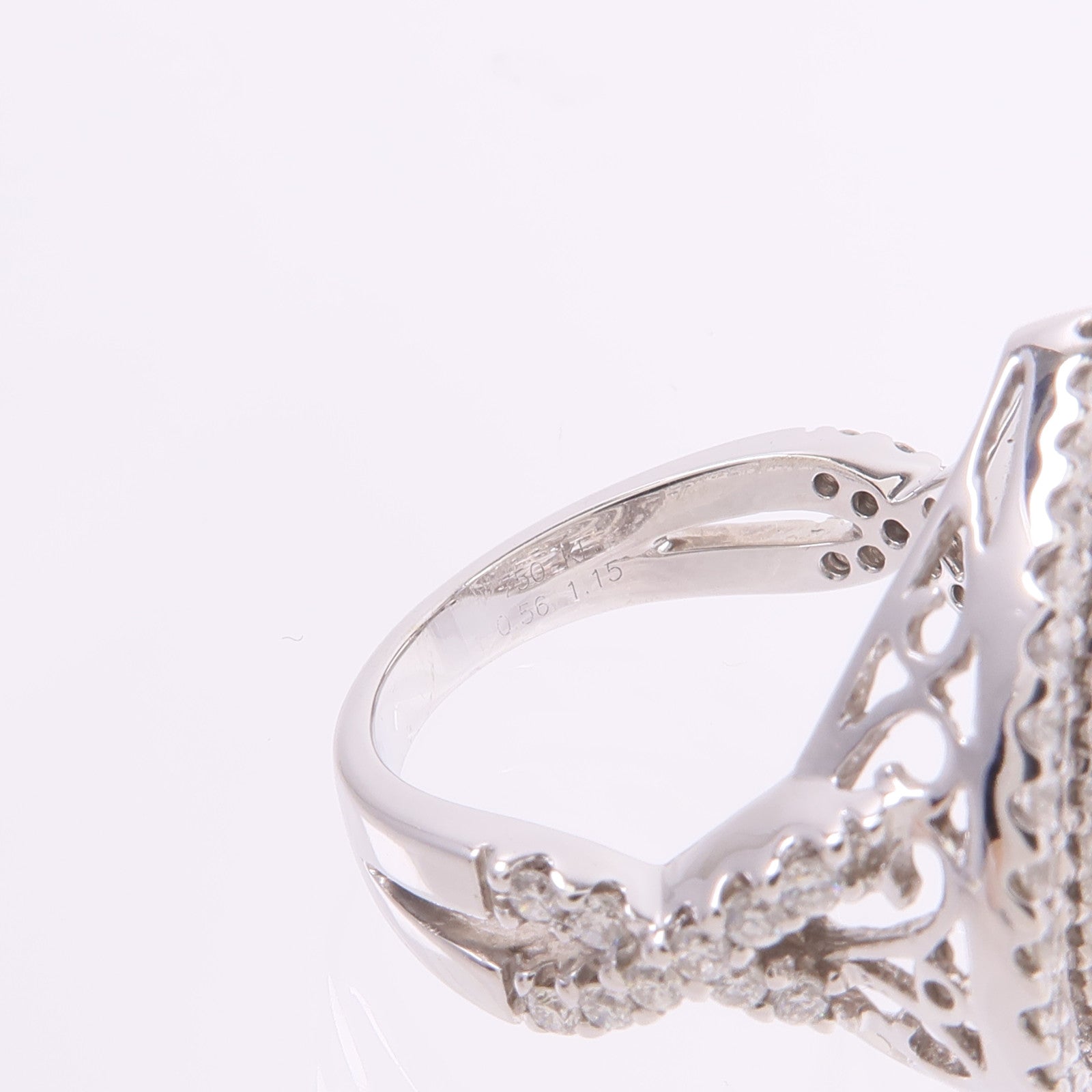 JEWELRY 18K白金Diamond Ring鑽石戒指