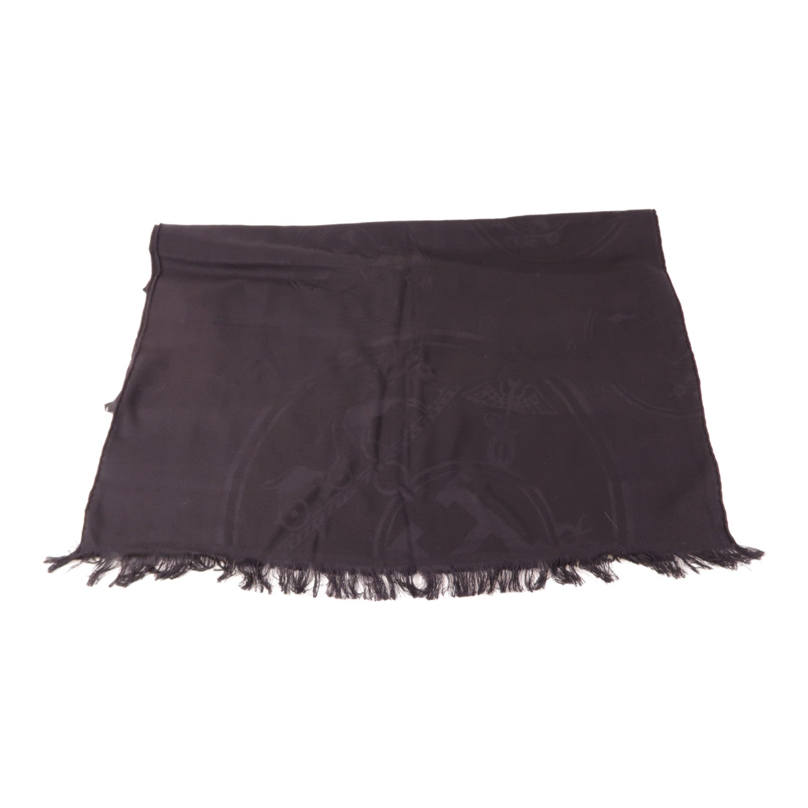 HERMES 羊絨/絲質Scarf圍巾