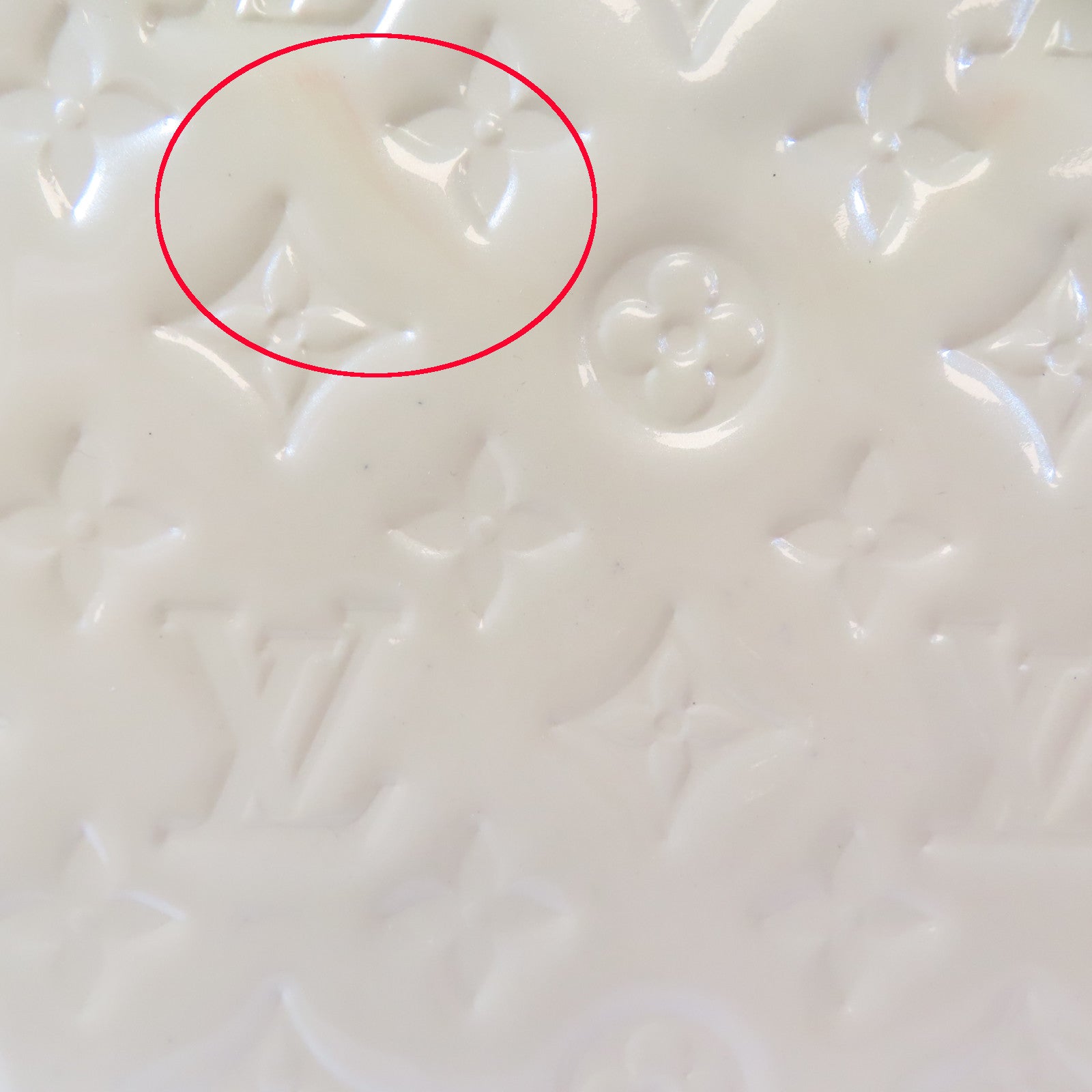 LOUIS VUITTON Vernis Brera金扣手挽肩背兩用袋米色