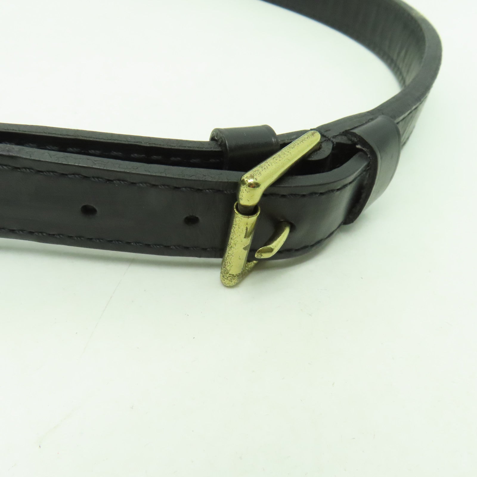 LOUIS VUITTON Epi Petit Noe MM金扣肩背袋黑色