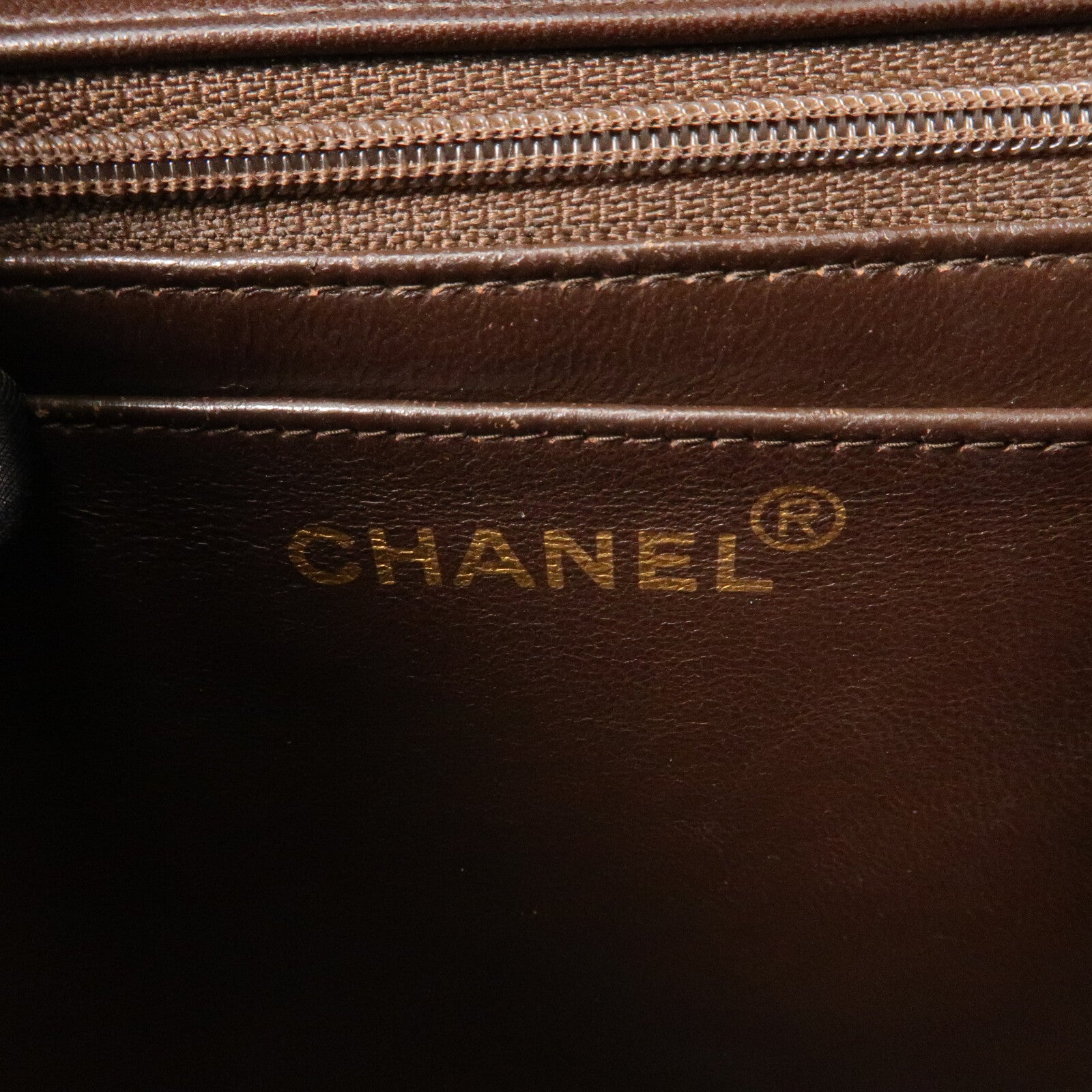 CHANEL 羊皮皮革Vintage Top Handle Handbag手挽袋