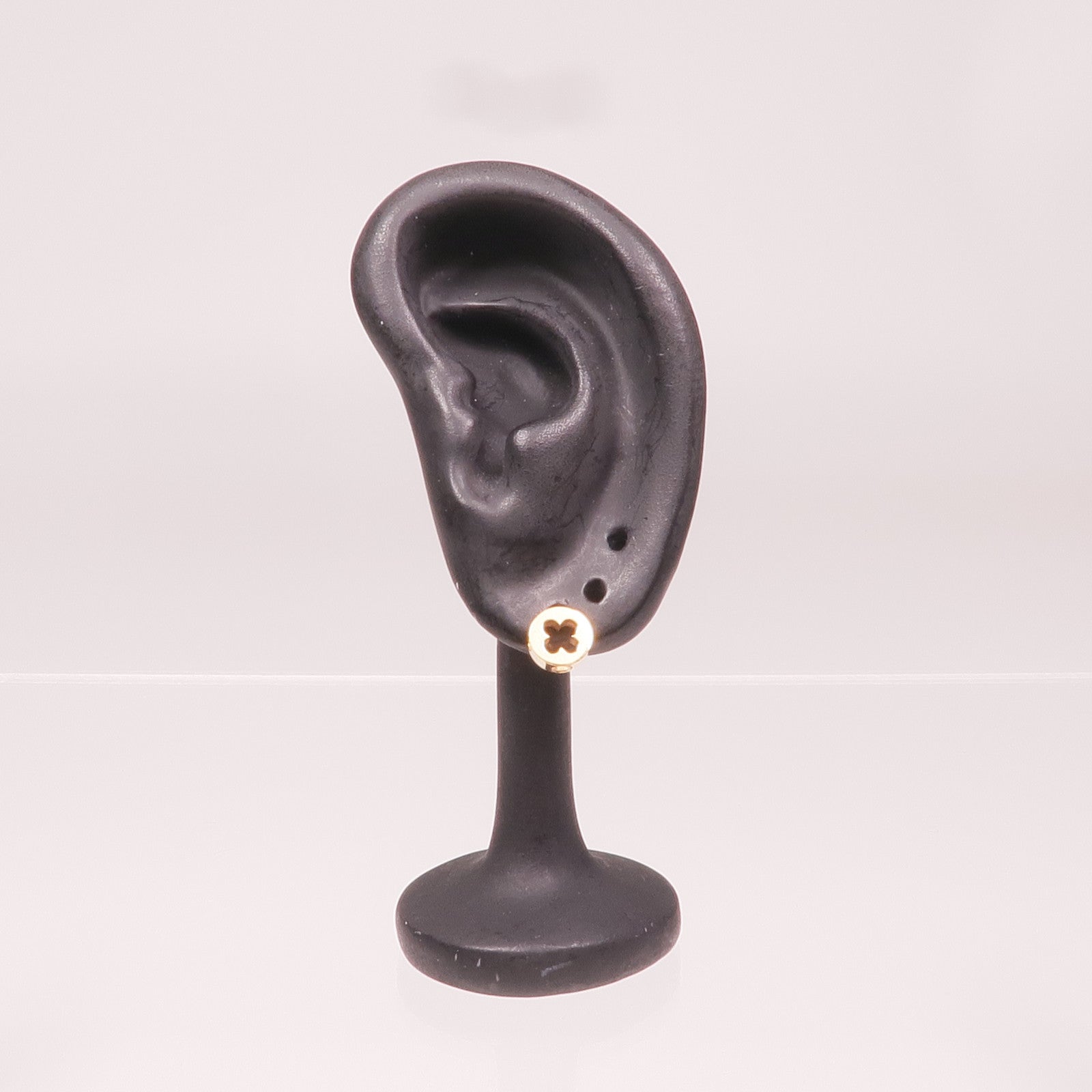 LOUIS VUITTON 18K玫瑰金Empreinte Ear Studs耳環