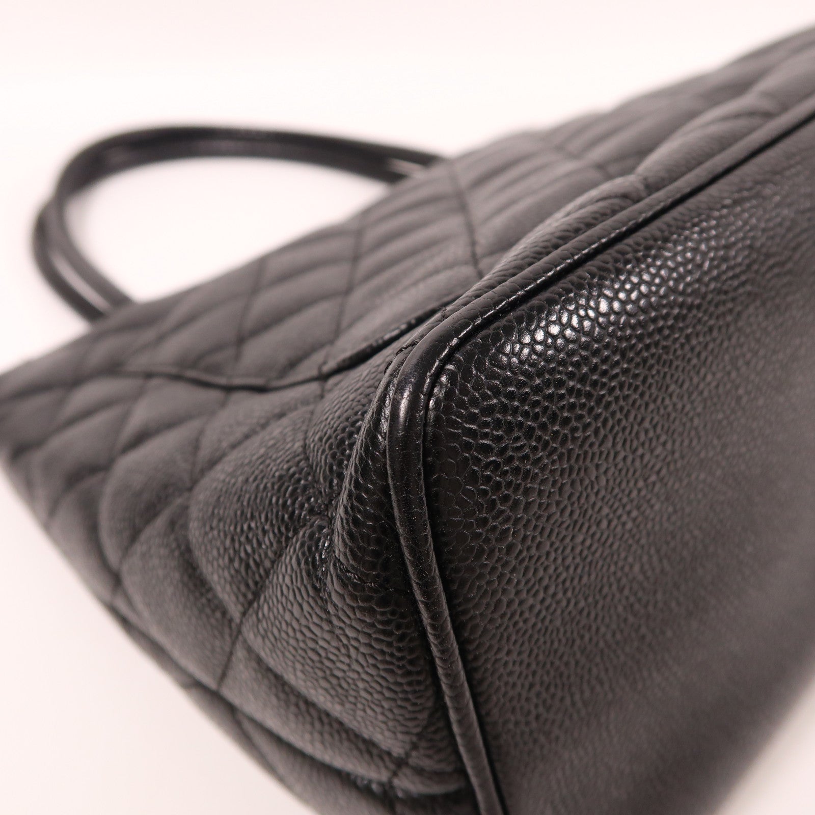 CHANEL 牛皮皮革Vintage Bag金扣手挽袋
