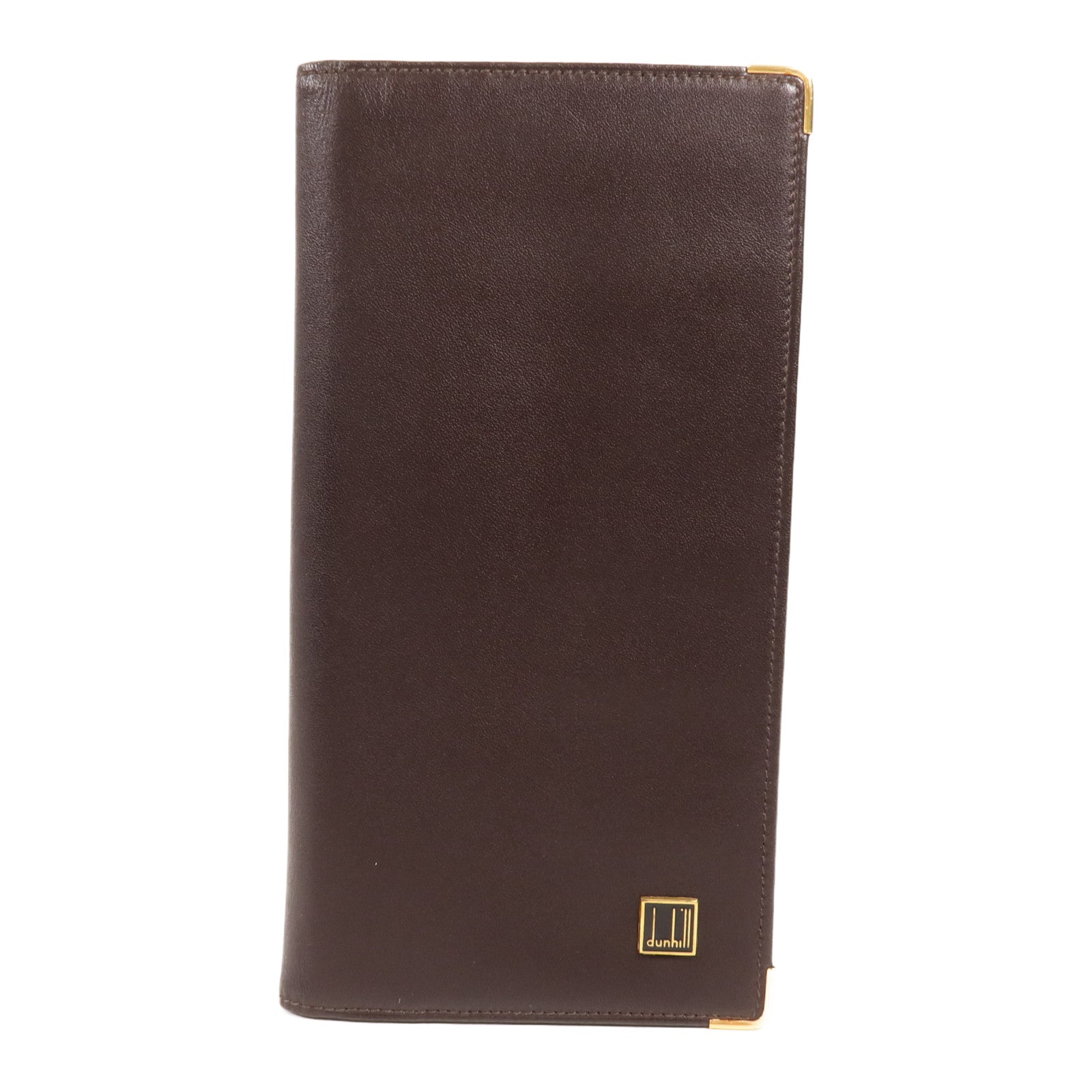 SELECTION 羊皮皮革Dunhill Long Wallet金扣長錢包