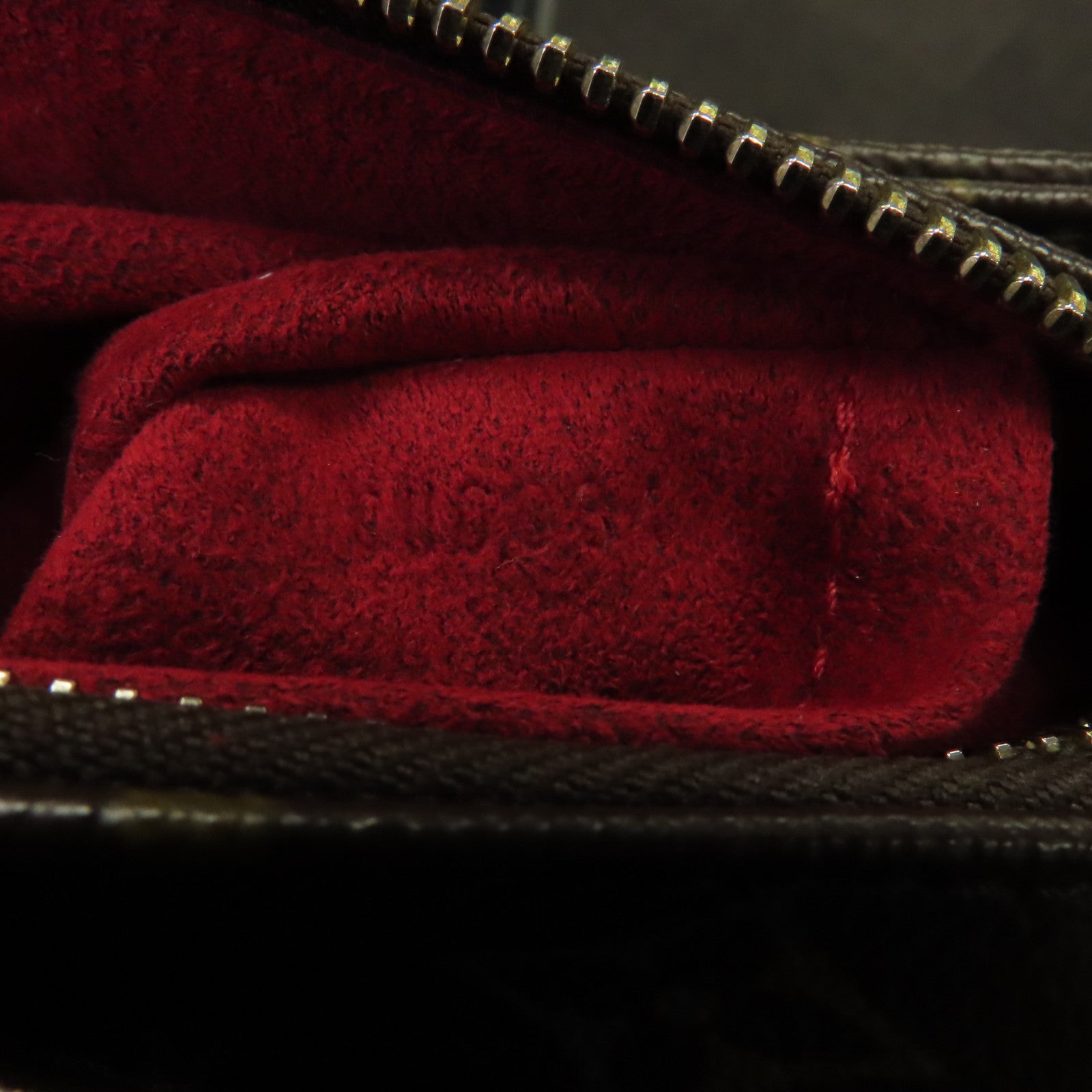LOUIS VUITTON Monogram Viva Cite MM金扣肩背袋啡色