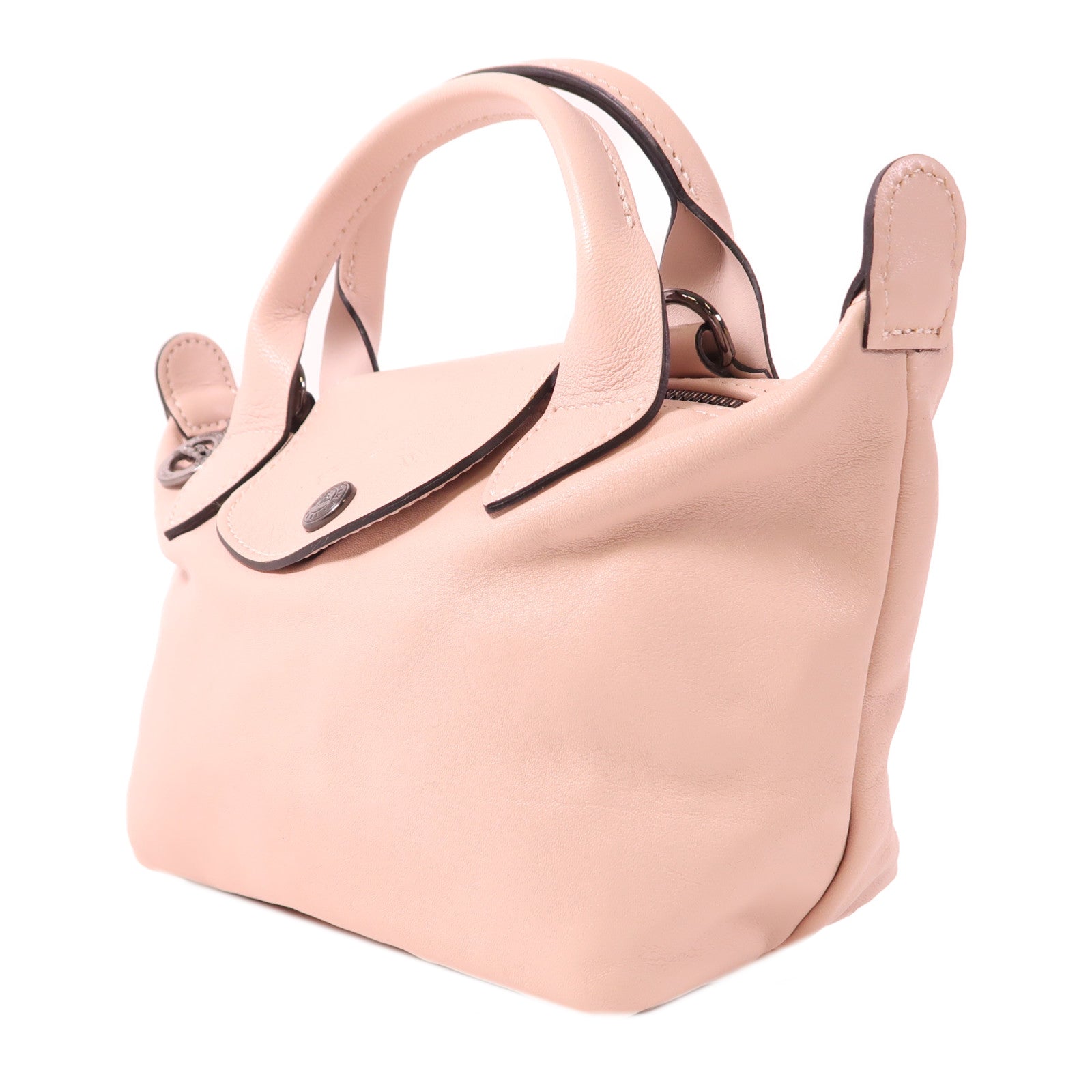 Longchamp 牛皮皮革Shoulder Bag手挽肩背兩用袋