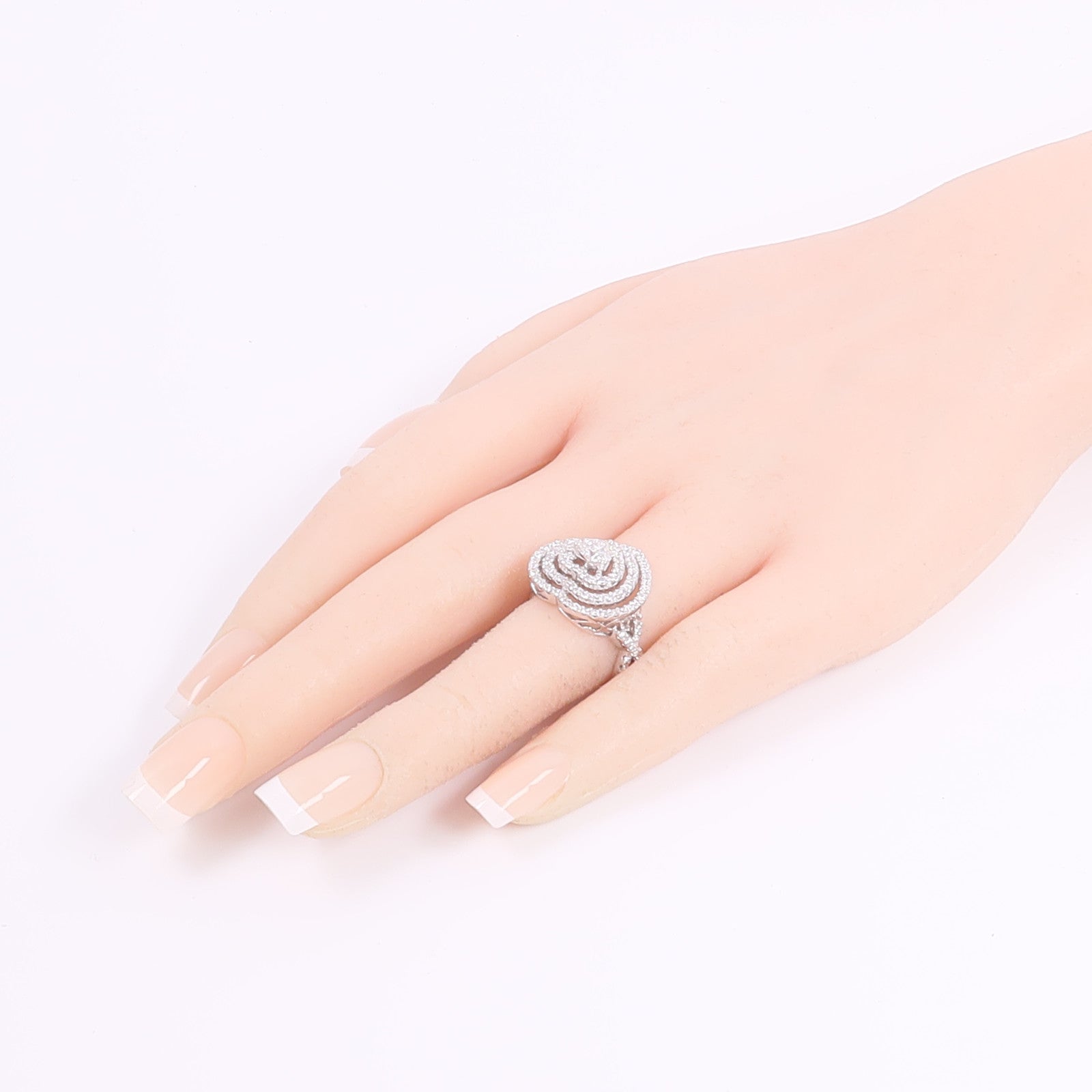 JEWELRY 18K白金Diamond Ring鑽石戒指