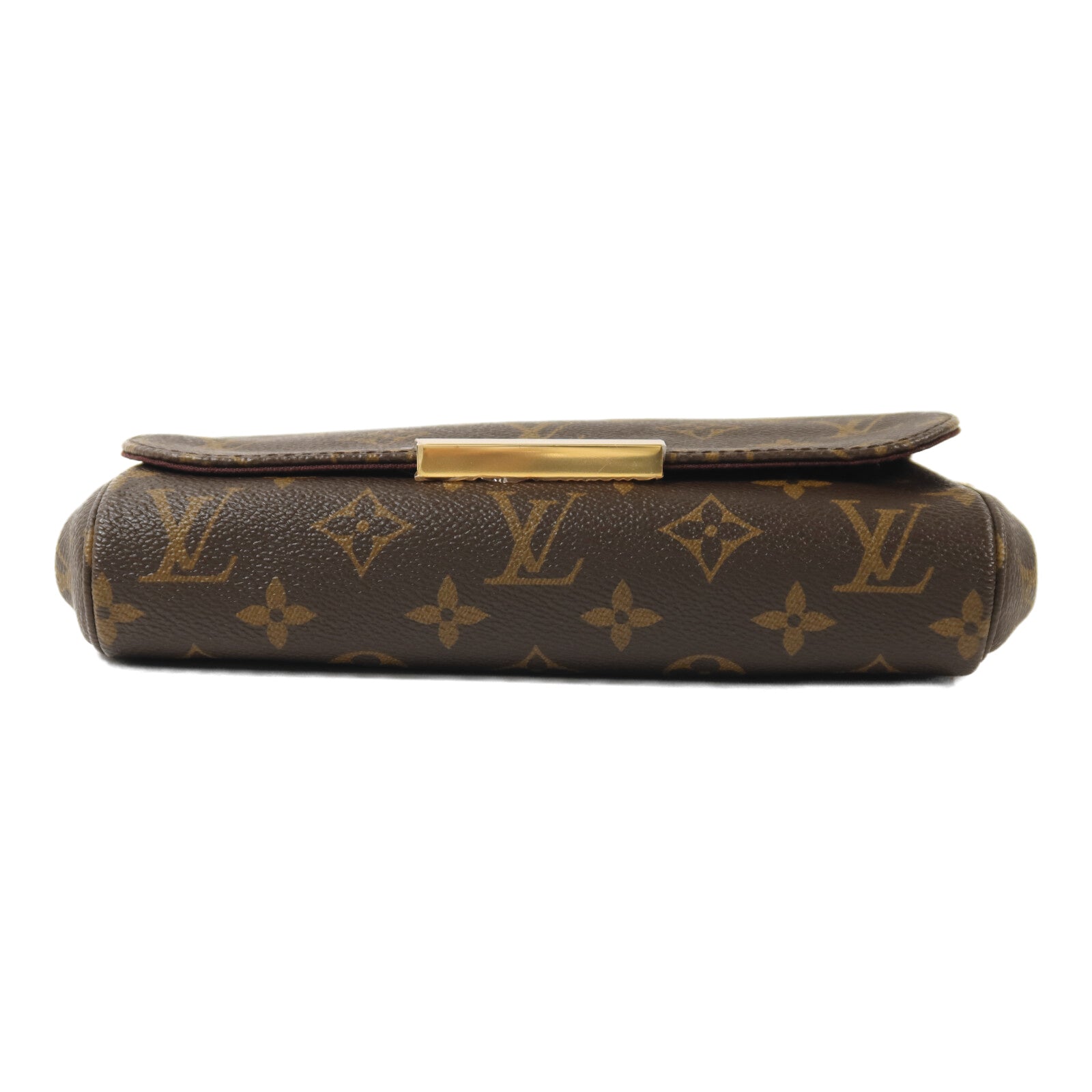 LOUIS VUITTON Monogram Favourite PM金扣鏈帶手挽肩背兩用袋