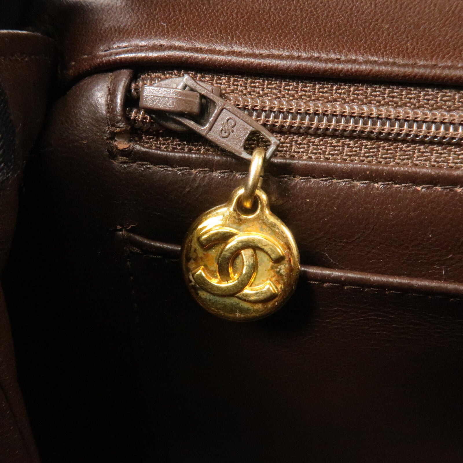 CHANEL 羊皮皮革Vintage Top Handle Handbag手挽袋
