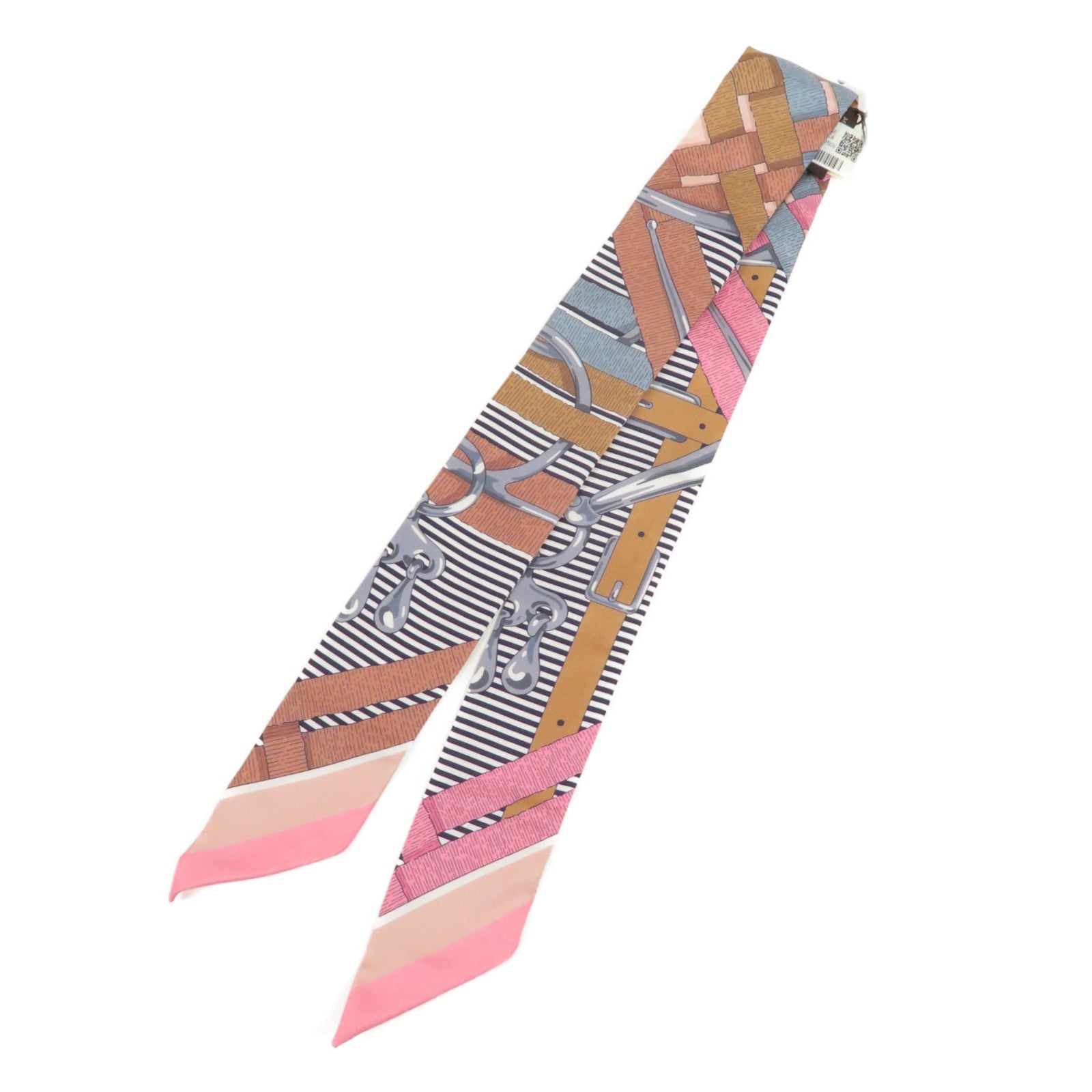 HERMES 絲質Twilly絲巾