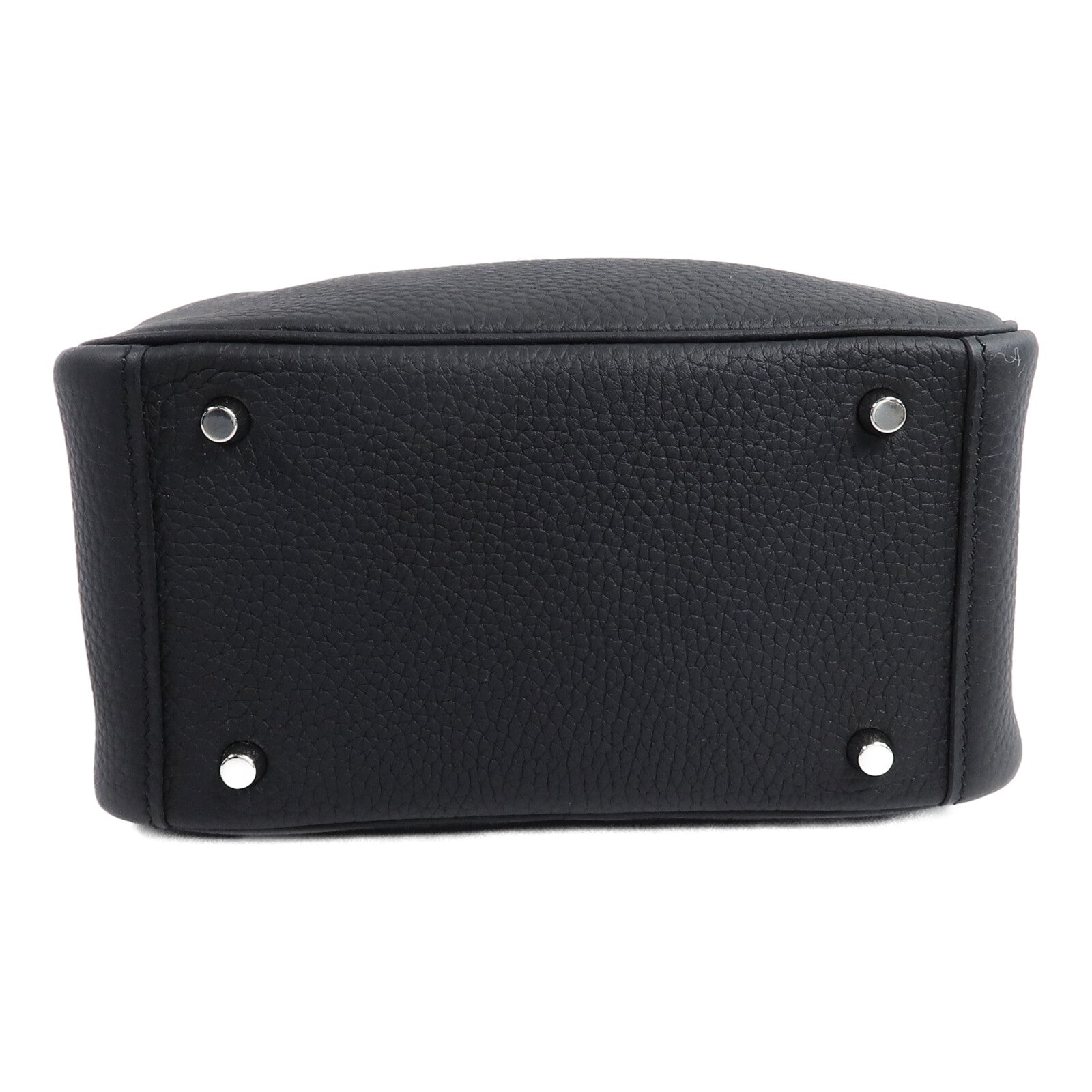 HERMES Clemence皮革Mini Lindy手挽肩背兩用袋