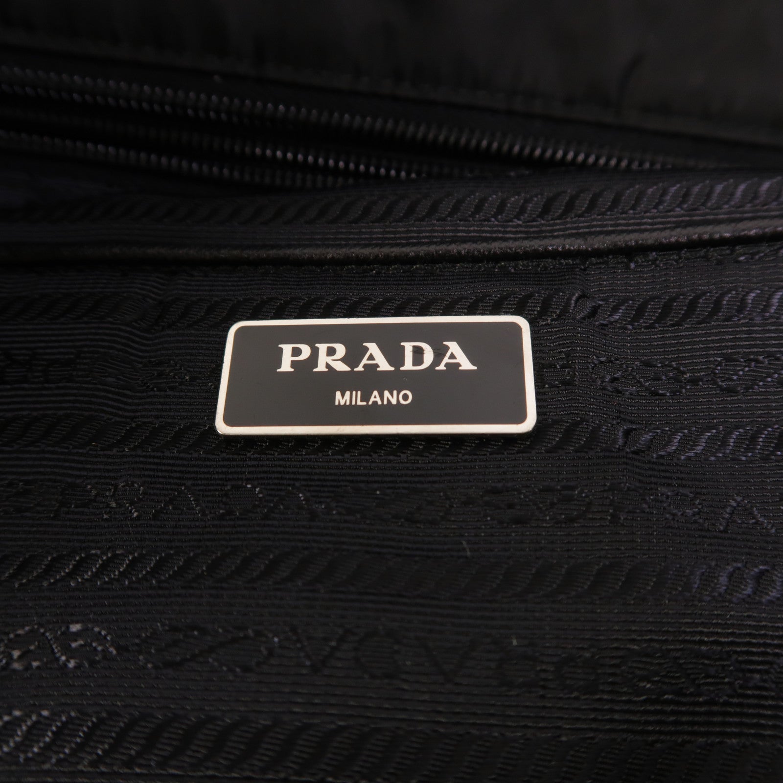 PRADA 尼龍2 Way Shoulder金扣手挽肩背兩用袋